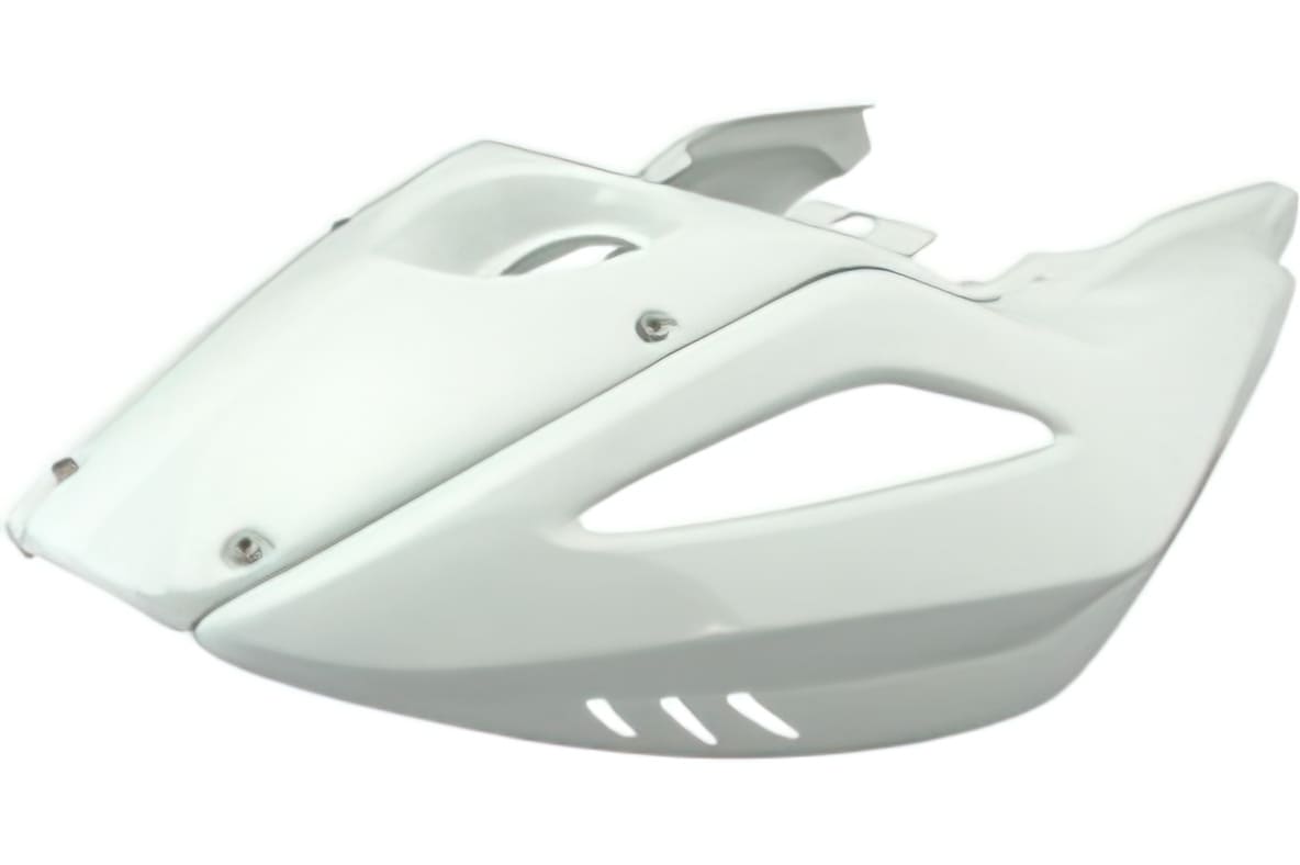 L-BCD225 Carena Laterale BCD Extreme con Codino, MBK Nitro / Yamaha Aerox, posteriore, bianco (Ref. COQNITXT1G), COD: L-BCD225