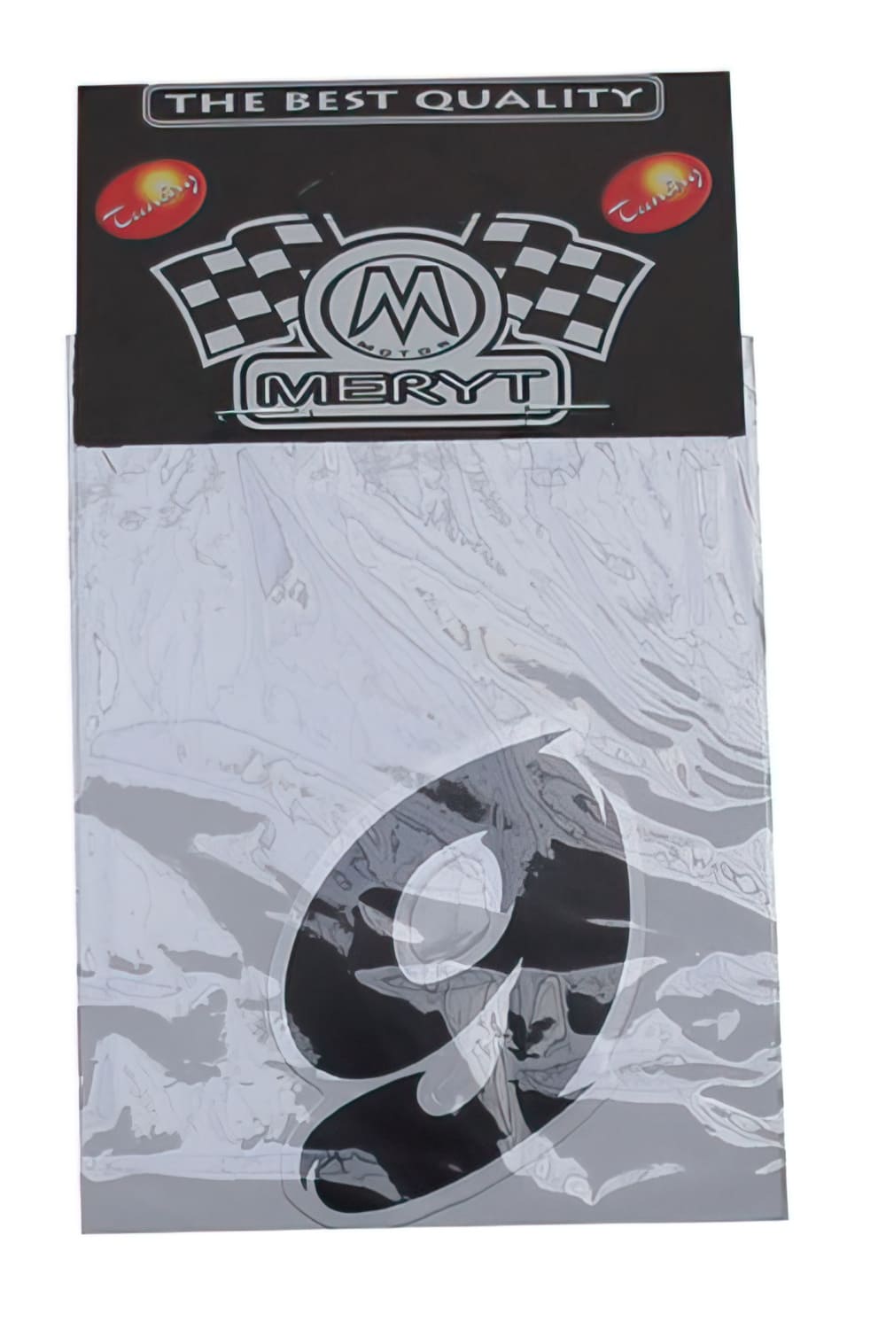 STICK-1313 Adesivo Nummero 9, nero (h. 5.5 cm)