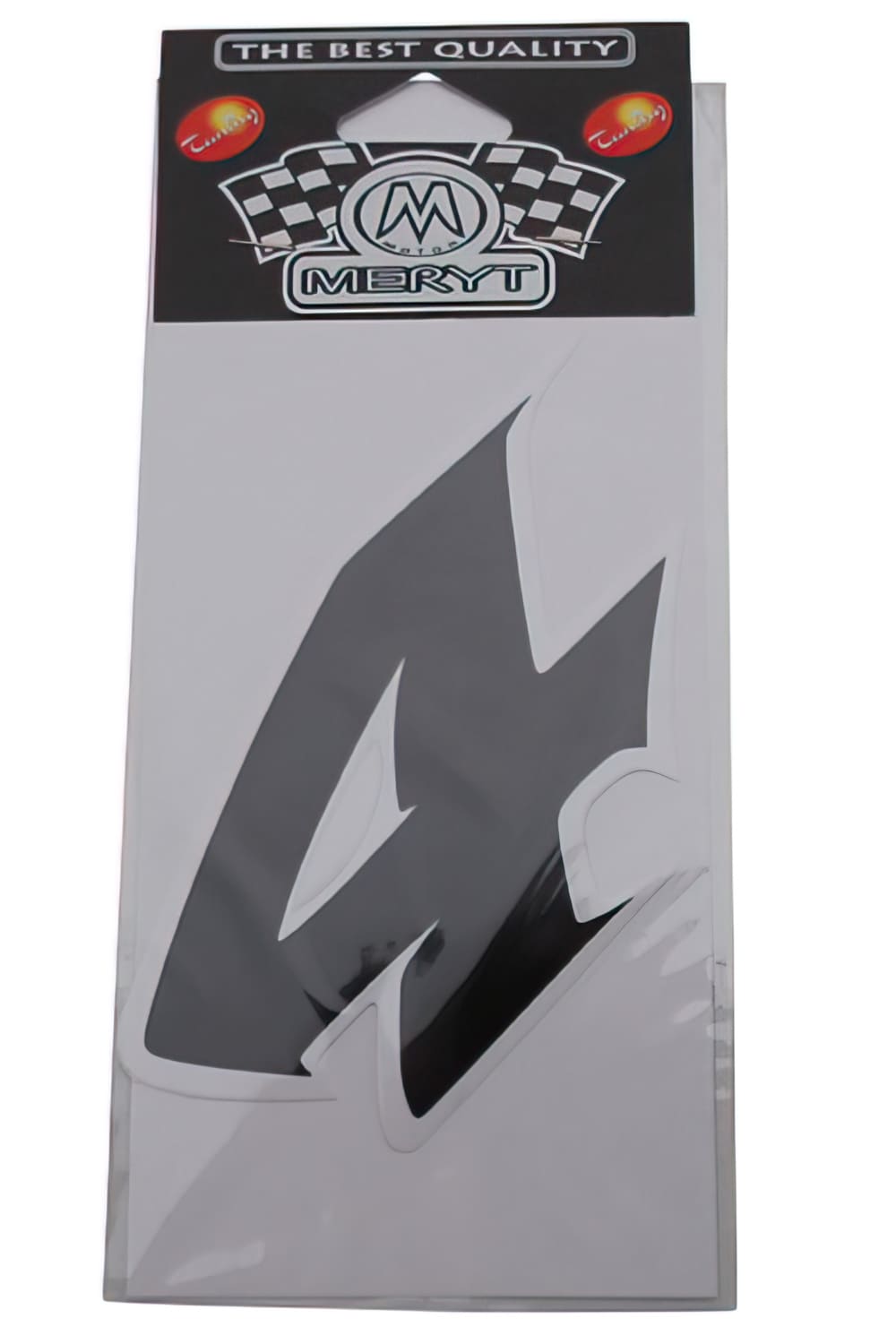 STICK-1289 Adesivo Nummero 4, nero (h. 9 cm), COD: STICK-1289