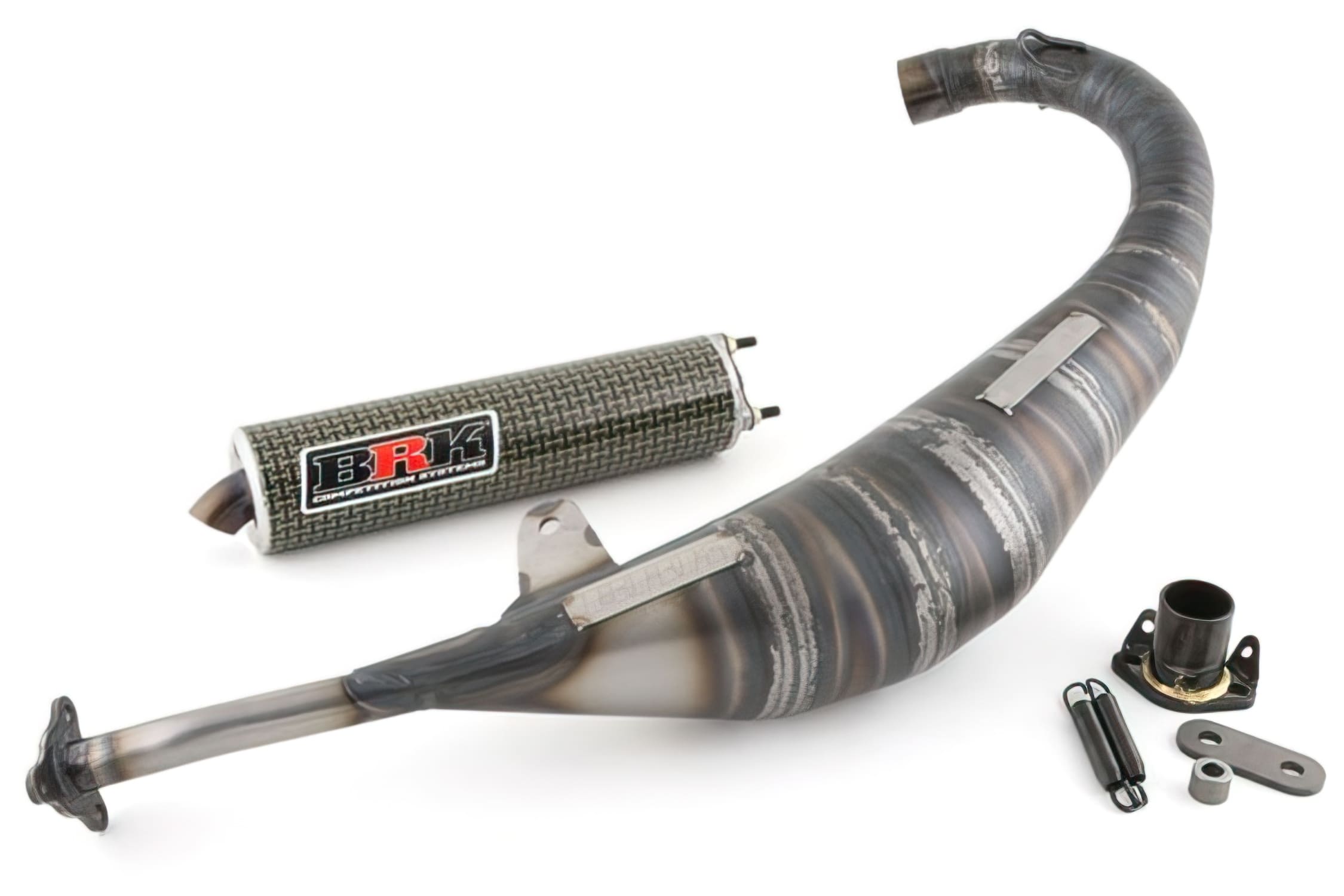 BRK-ESC-03 Marmitta Barikit Racing 70cc, Derbi Senda, COD: BRK-ESC-03