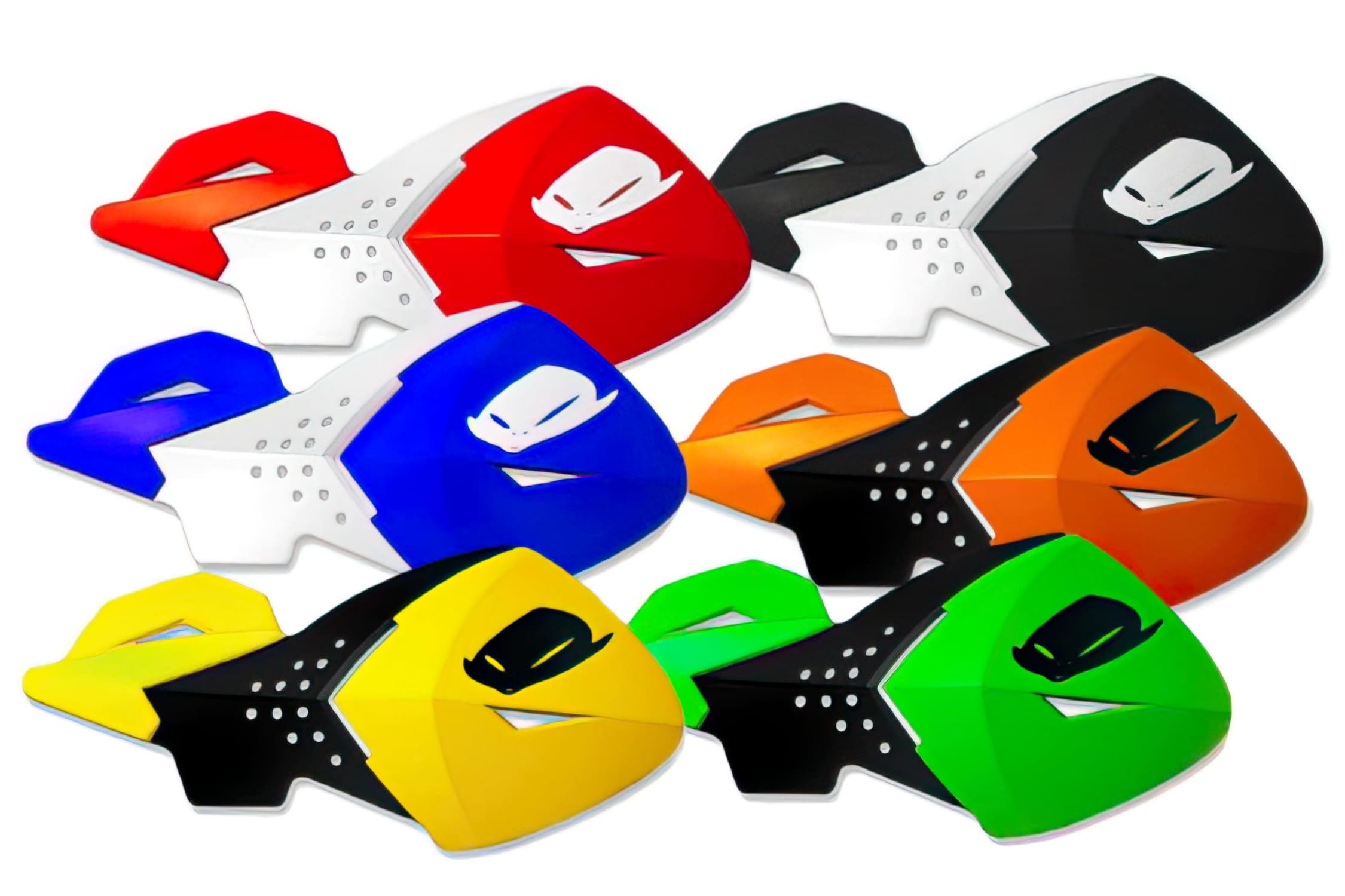 UF-78071972 UFO Escalade Handguards Blue/White