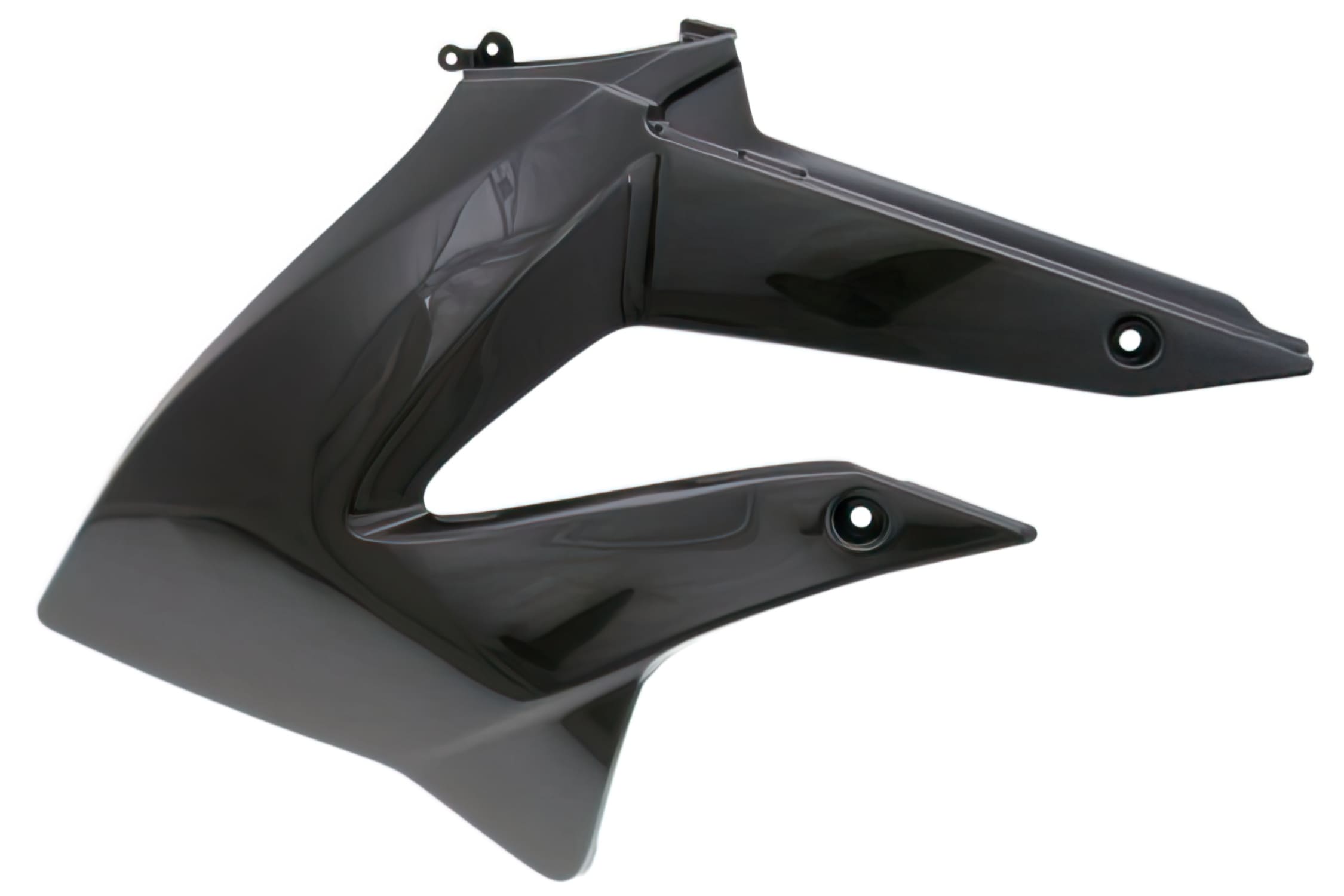 OE-DE86692600W0N5 Copertura Radiatore Fianco sinistro nero - ricambio originale Derbi Senda DRD X-Treme dal 2010, COD: OE-DE86692600W0N5