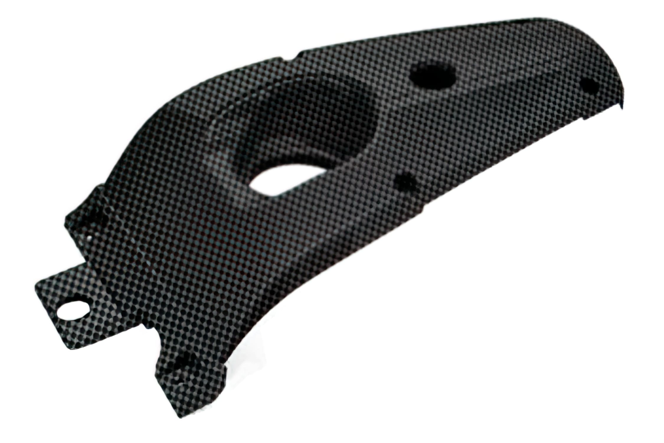 A580400C Coprisella Passeggeri Yamha Aerox / MBK Nitro, carbonio