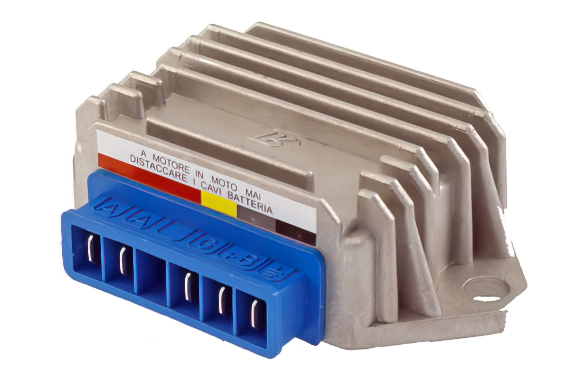 R246030042 Regolatore di Tensione RMS 12 V / 16A 5 pins Vespa (V5N2T-V5P2T-V5X1T-V5X2T-VNX2-VLX1-VSX1), COD: R246030042