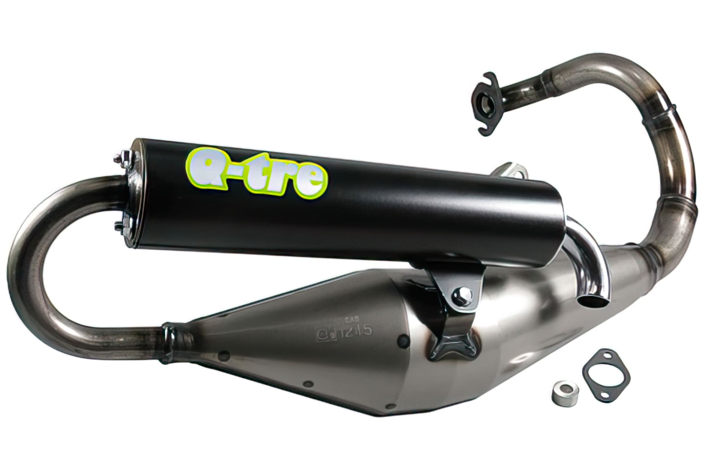 TG0608242 Marmitta Tecnigas Q-TRE, Peugeot verticale, con omologazione, COD: TG0608242