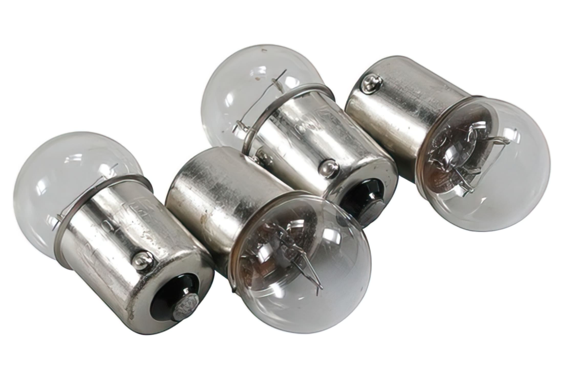 STR-808.34/WH Set Lampadine Frecce STR8, 4x ( 12V - 10W) Typ BA15S, arancione omologato CE, COD: STR-808.34/WH