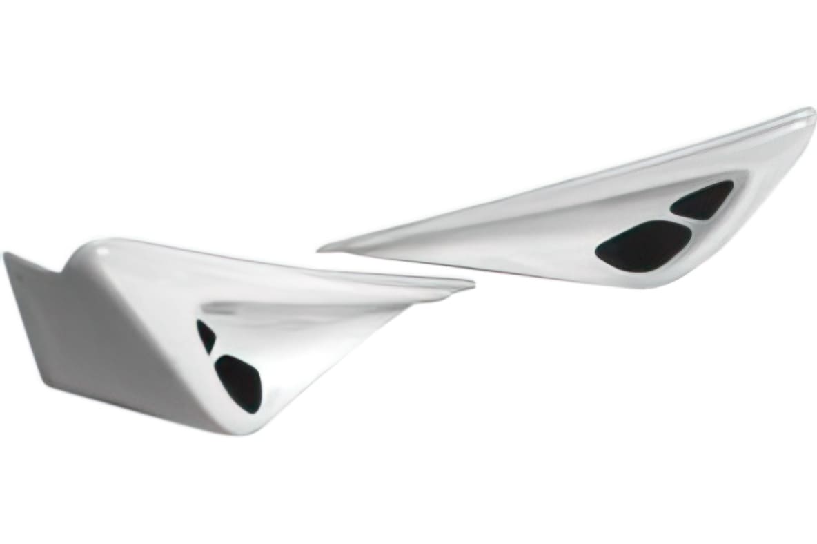 L-BCD617 Spoiler Laterale BCD, MBK Stunt / Yamaha Slider, bianco BDC00501, COD: L-BCD617