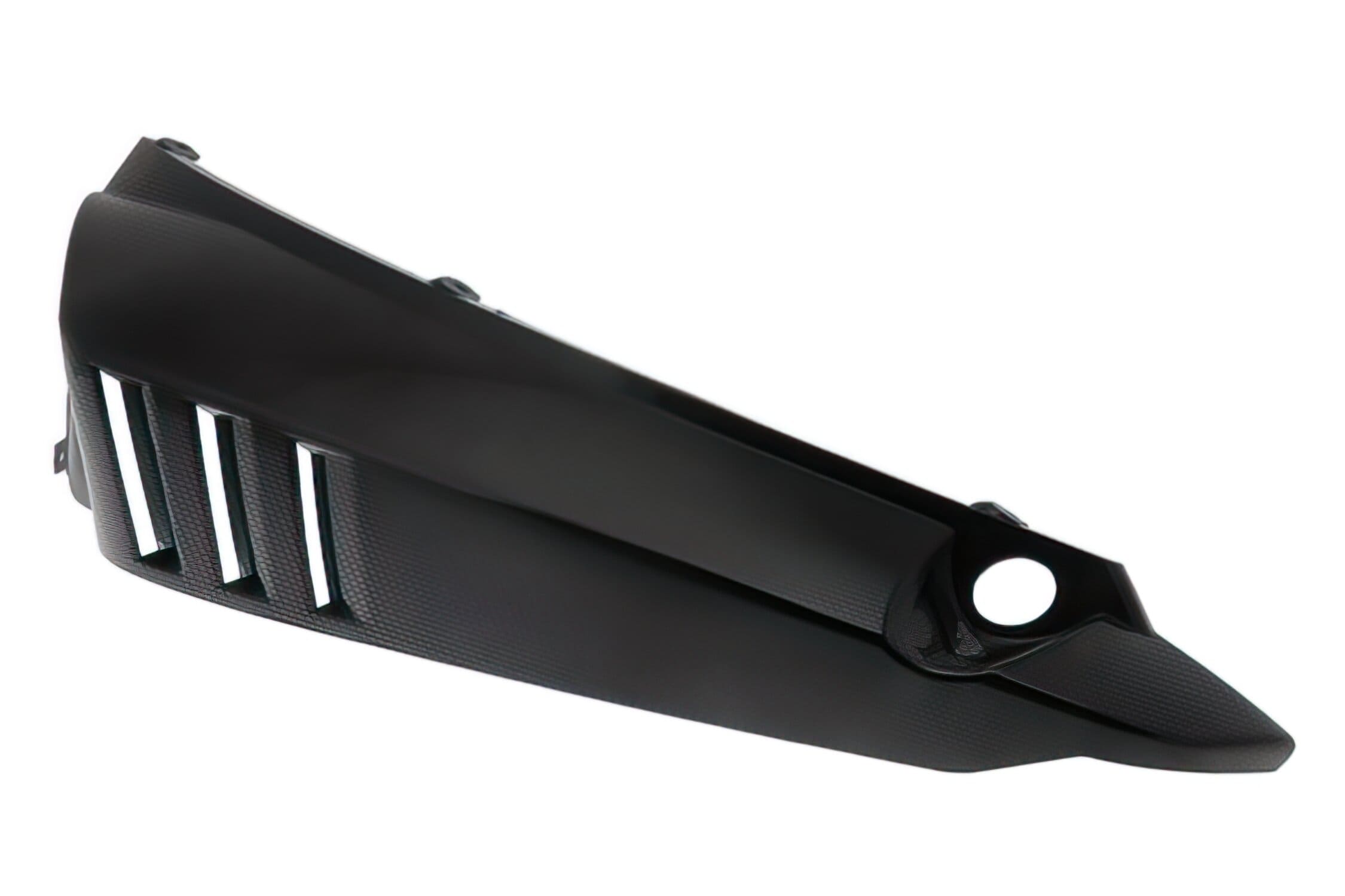 A366304C Fianchetto sinistra MBK Stunt/Yamaha Slider, look carbonio