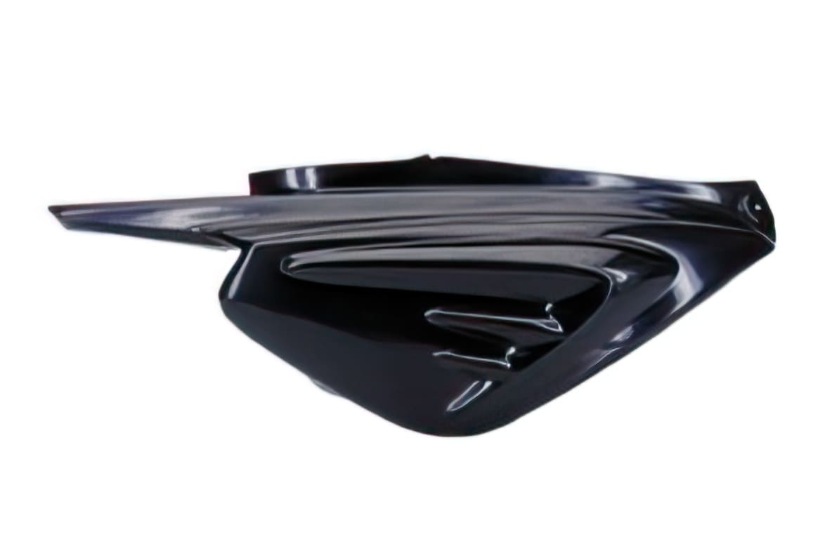 A366500 Fianchetto posteriore destra MBK Booster Next/Yamaha BW's Next, (Phase I) nero non verniciato, COD: A366500