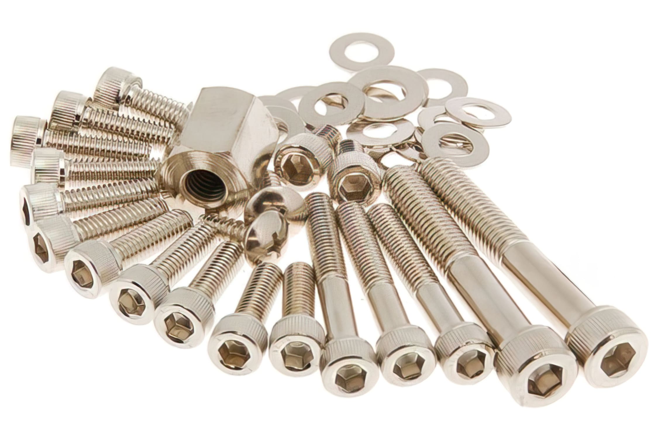 CM77171108 Set Viti Decorazion MBK Booster/Yamaha BW's NG cromato, COD: CM77171108