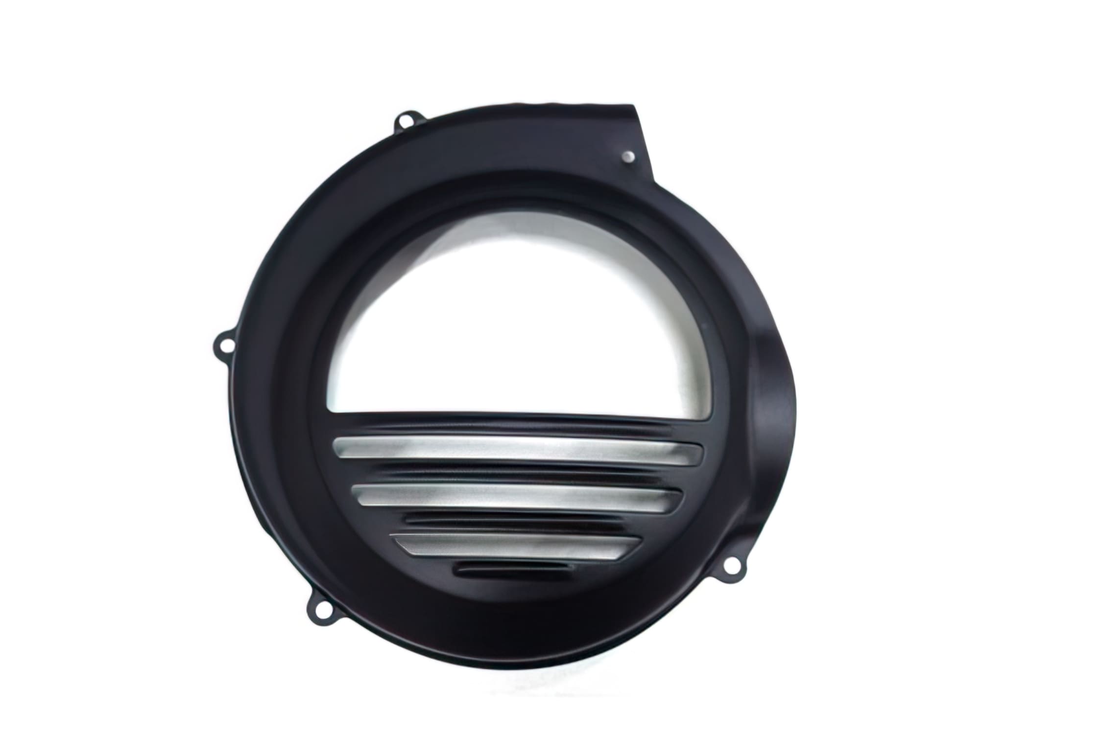 R142580101 Copri Ventola RMS, nero, Vespa PX 125 - 150cc / PE 200cc (VNX-VLX-VSX-VNX2-VLX2-VSX2), COD: R142580101