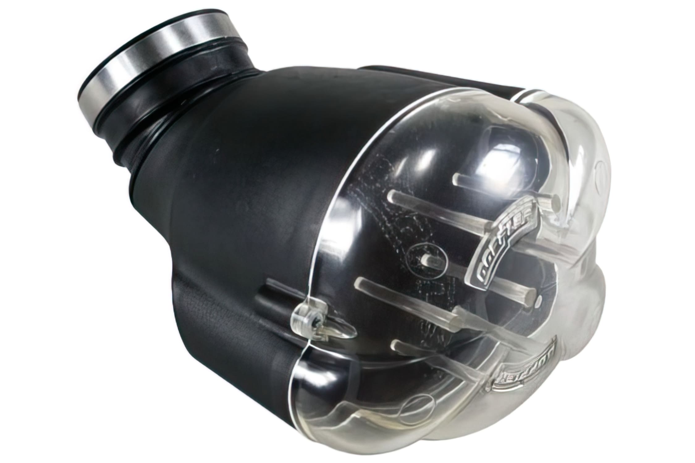 CGN458371 Filtro Aria Doppler, Venturi Air System NewStyle, nero - Filtro rosso