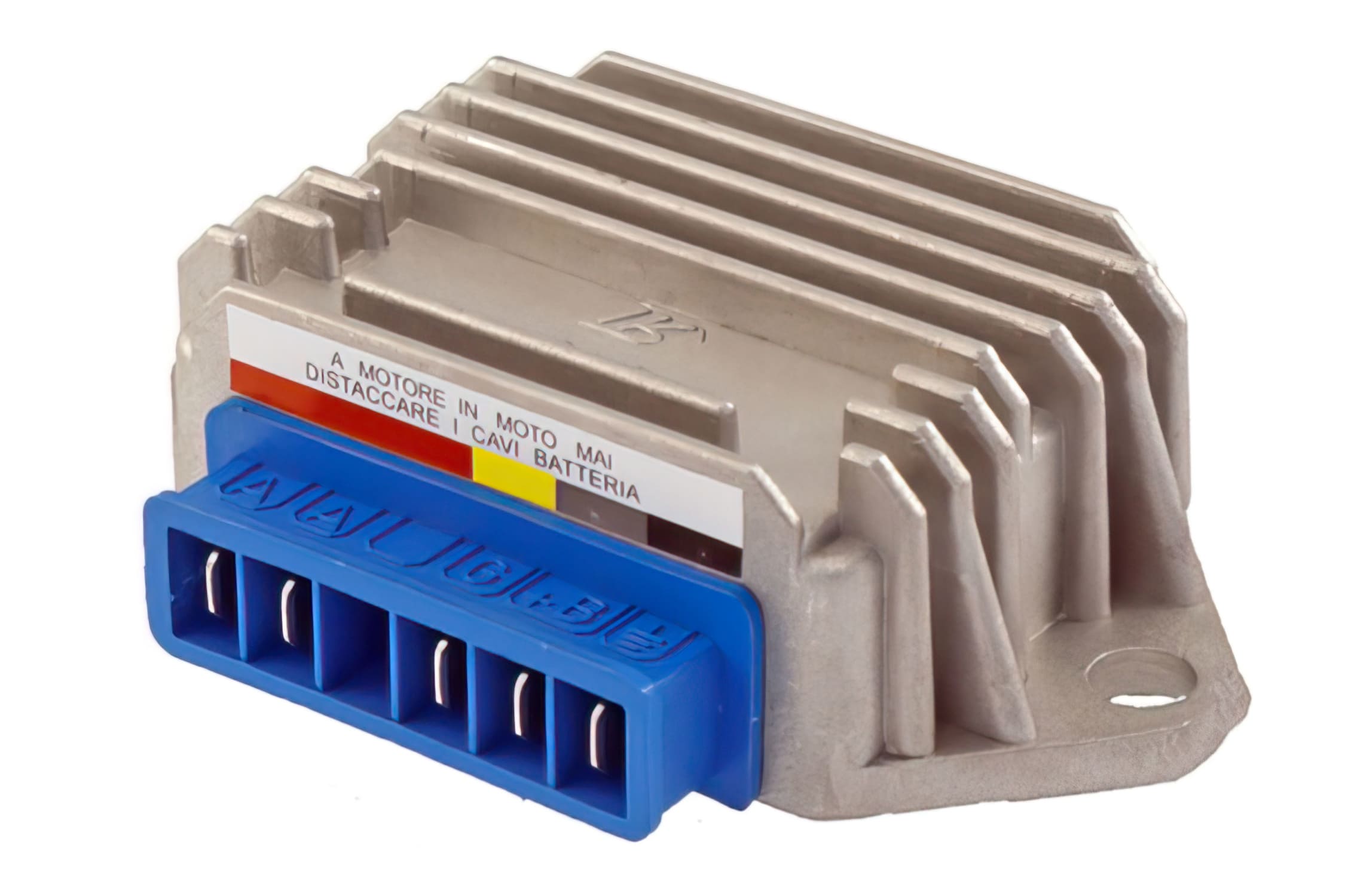 R246030040 Regolatore di Tensione RMS 12 V / 16A 5 pins Vespa (V5N2T-V5P2T-V5X1T-V5X2T-VNX2-VLX1-VSX1), COD: R246030040