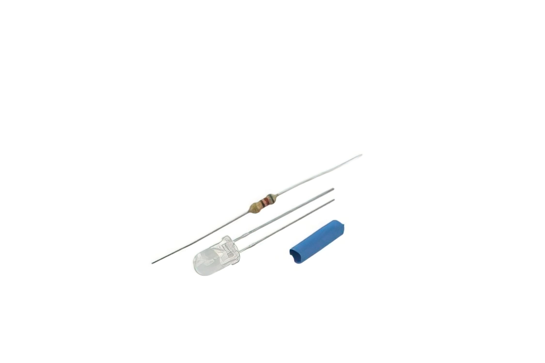 DS-17 LED 11000mcd, 3,6 V, 0,02A, 32ĝ, 5mm, verde, COD: DS-17