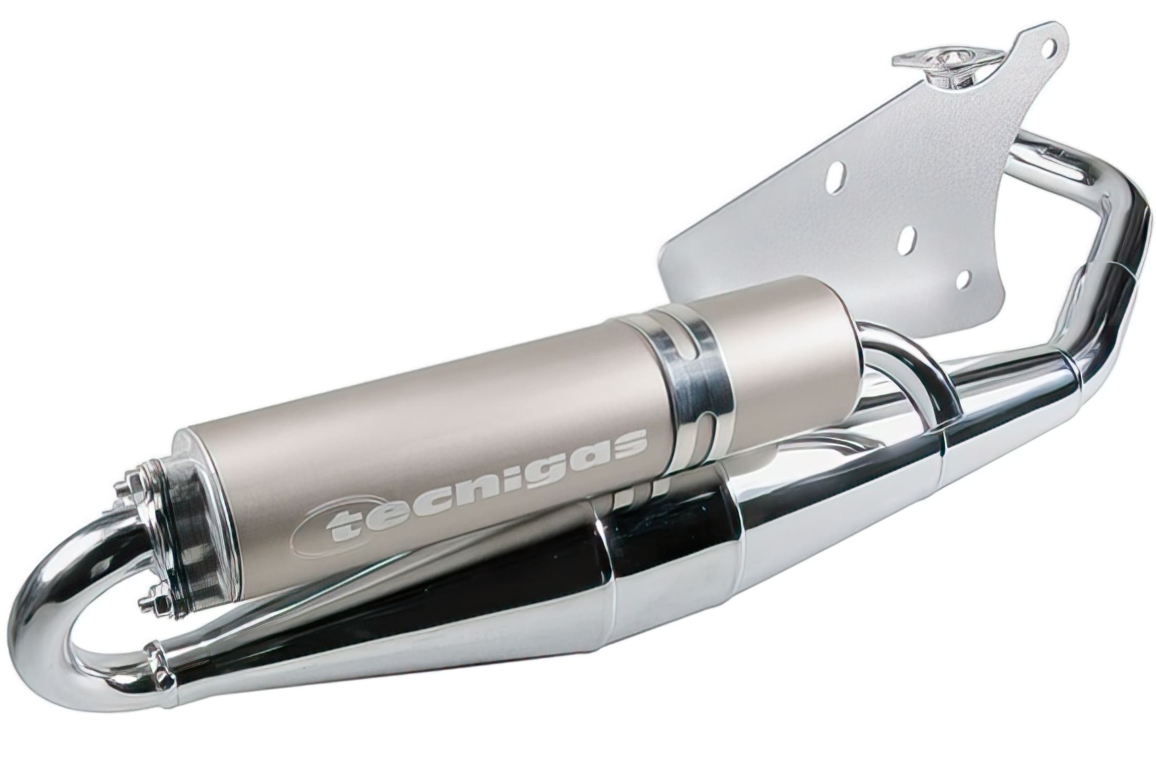 TG0609384-RCR Tecnigas NEXT R muffler, chrome, CPI GTR, with approval