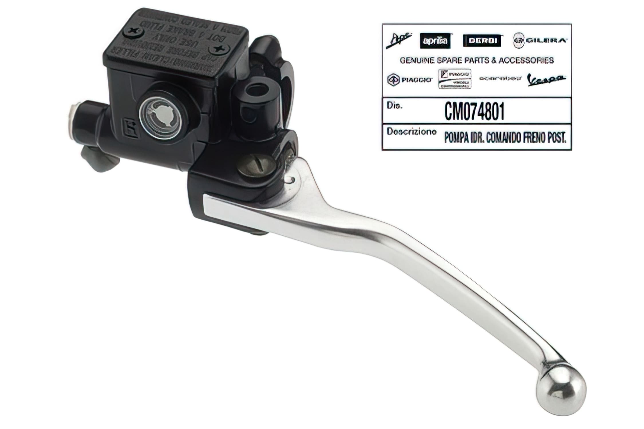OE-PIACM074801 Pompa Freno sinistra - ricambio originale Piaggio NRG Power DD dopo il 2007
