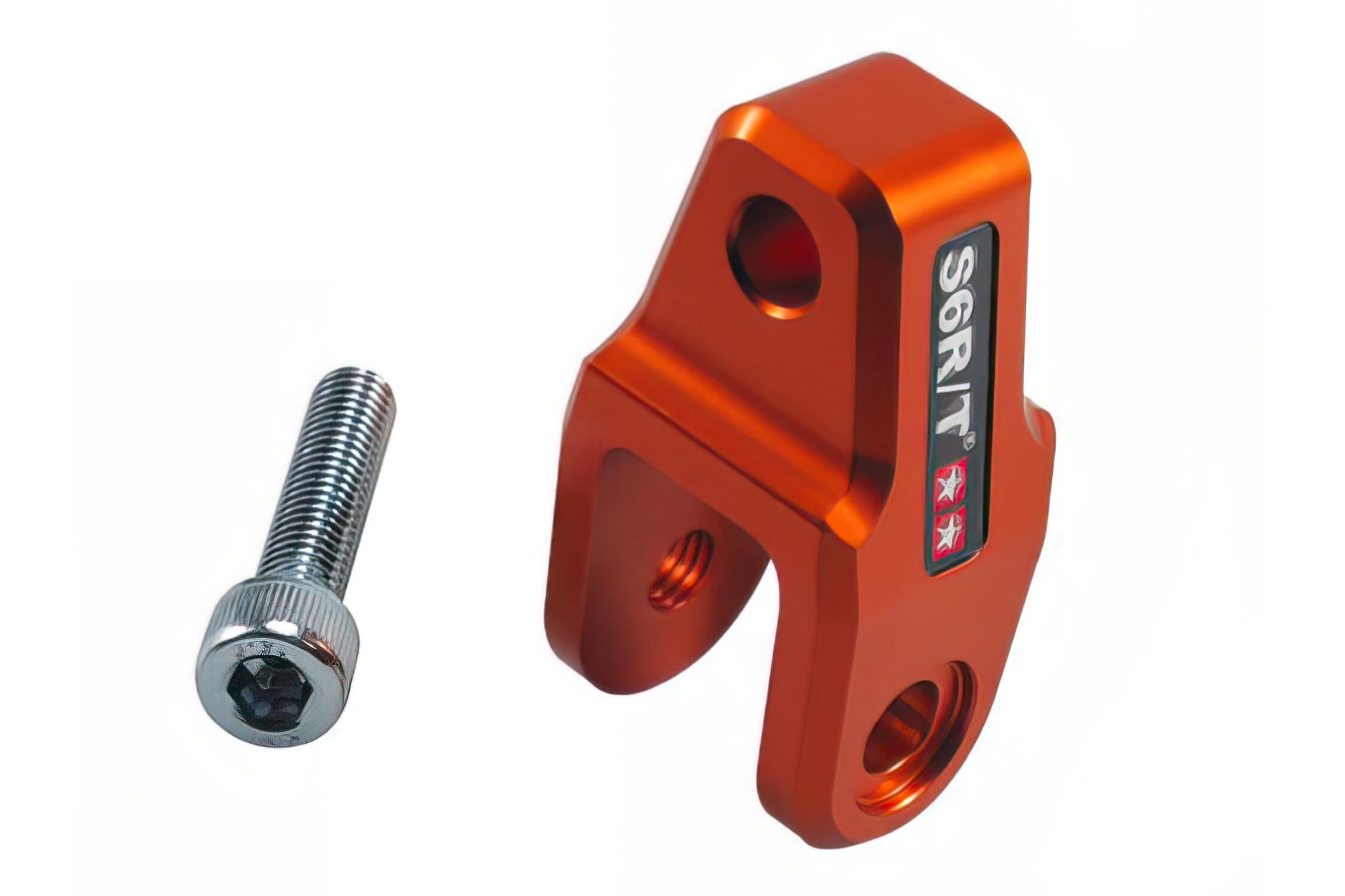 S6-SSP367/OR Rialzo Stage6 CNC +40mm, Yamaha Aerox / BW’s, arancione, COD: S6-SSP367/OR