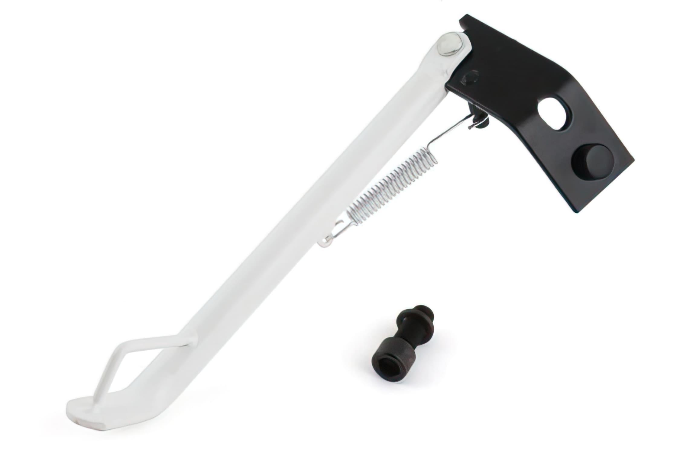 MF05.109 Cavalletto Laterale bianco, Yamaha BWs / MBK Booster