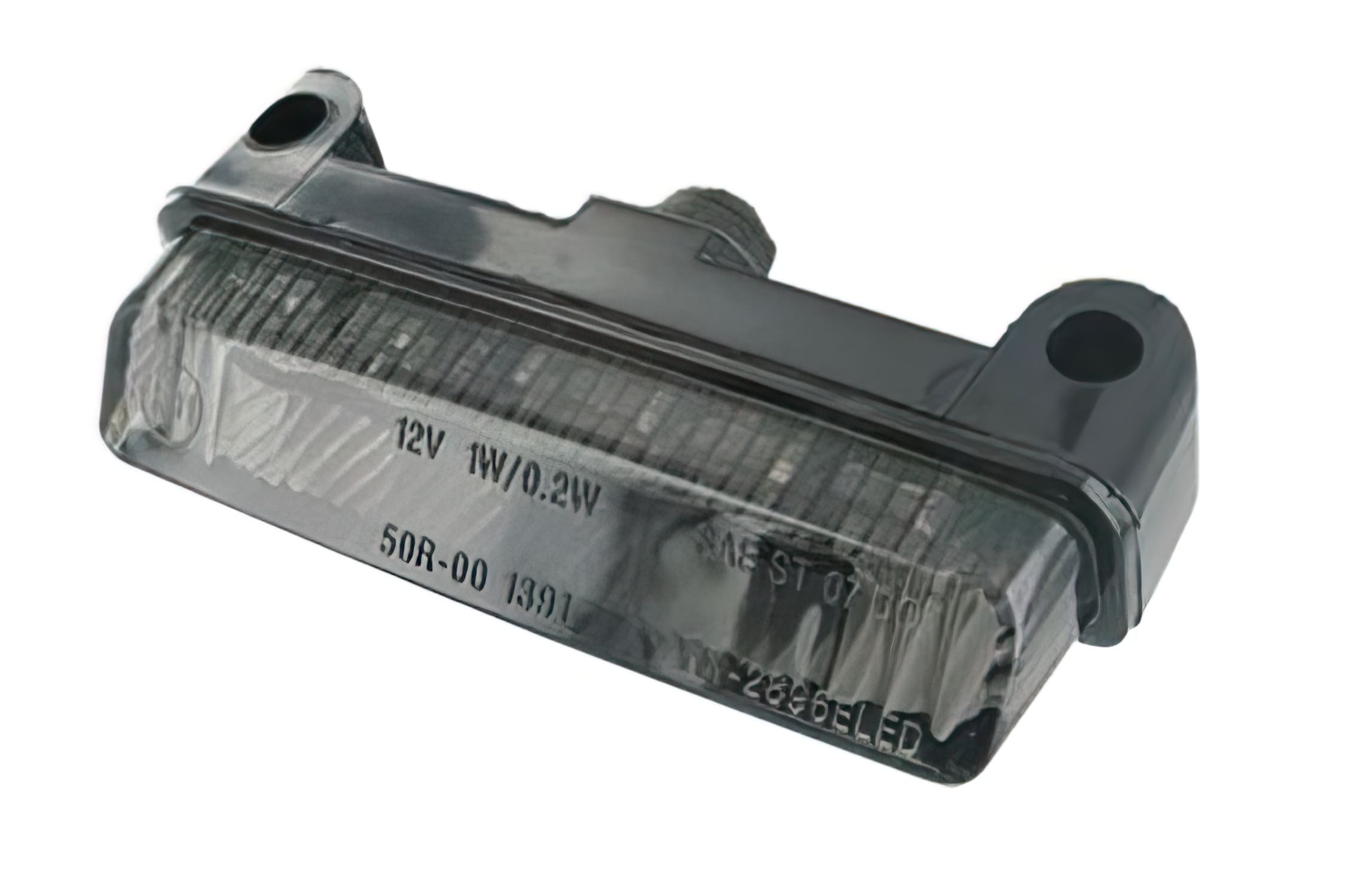 CGN490354 Fanalino LED universale nero sfumato omologato CE, COD: CGN490354