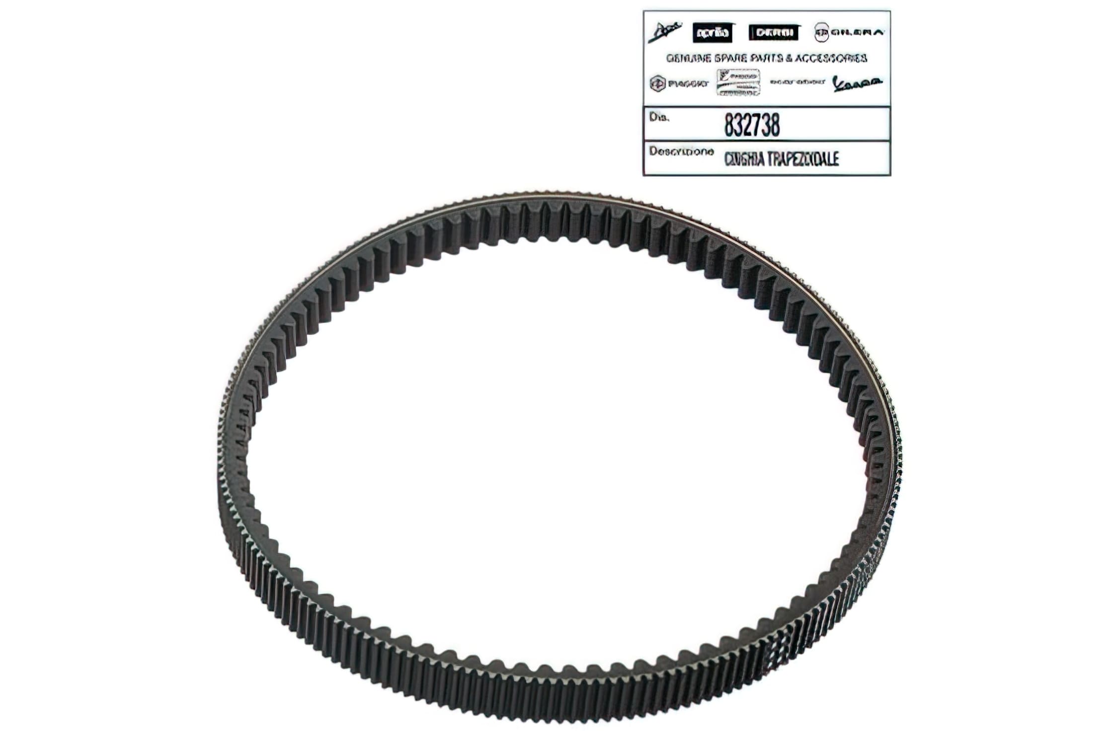 OE-PIA832738 Transmission Belt - original spare part Piaggio MP3 / X-Evo 400 - 500cc