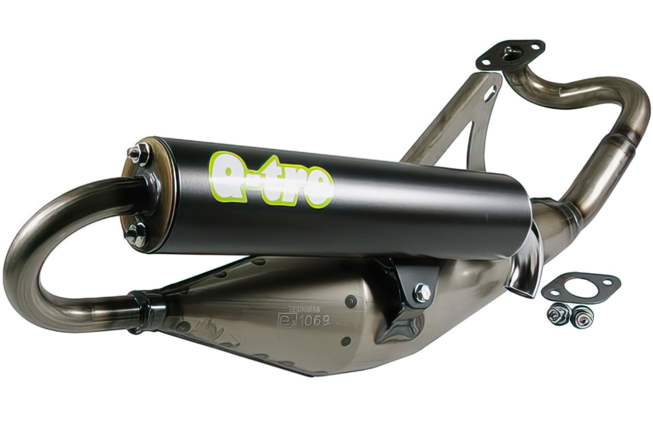 TG0608250 Marmitta Tecnigas Q-TRE, Peugeot orizzontale, con omologazione, COD: TG0608250