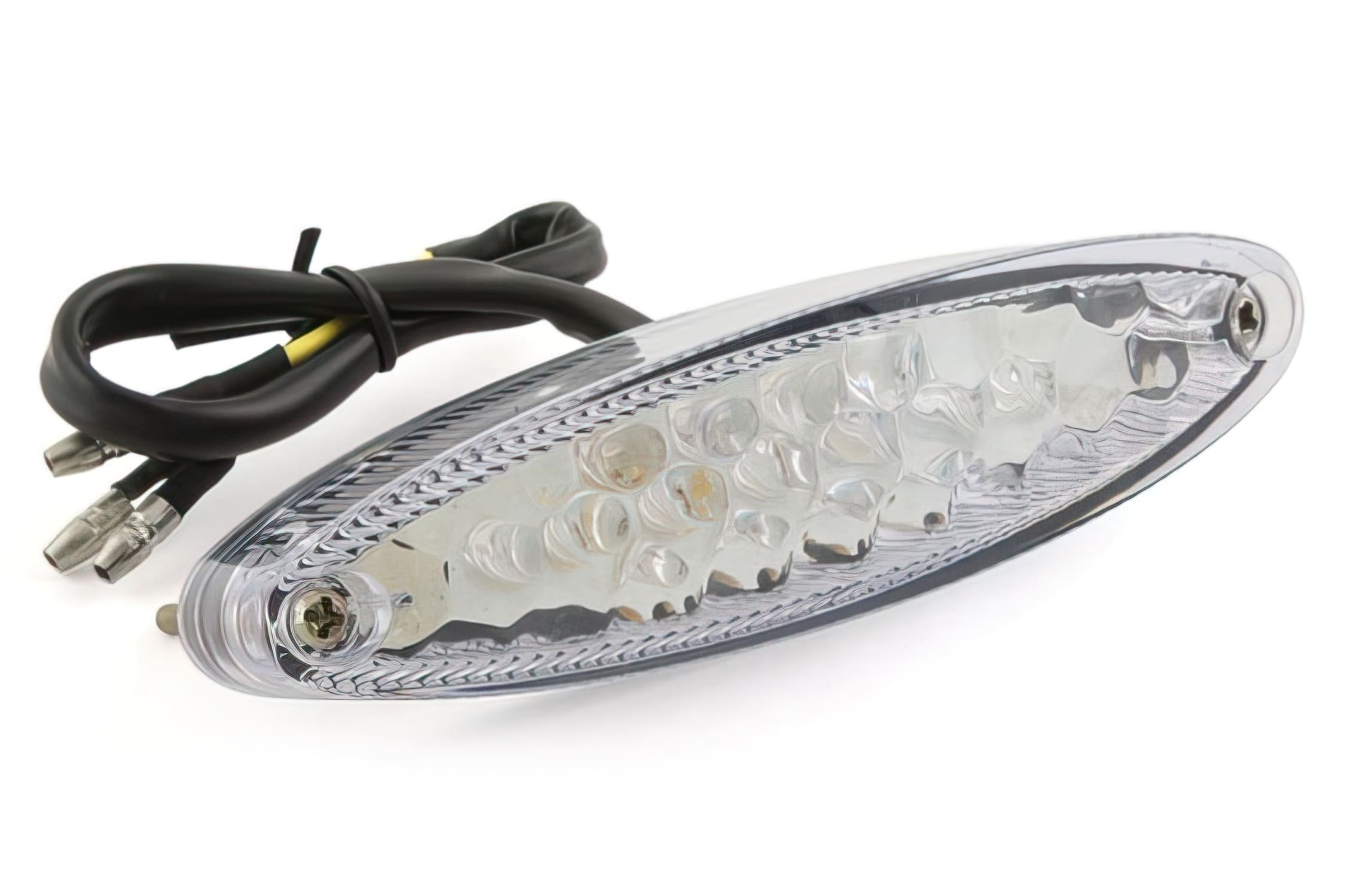 STR-659.23/WH Fanalino 15 LED, Space trasparente omologato CE