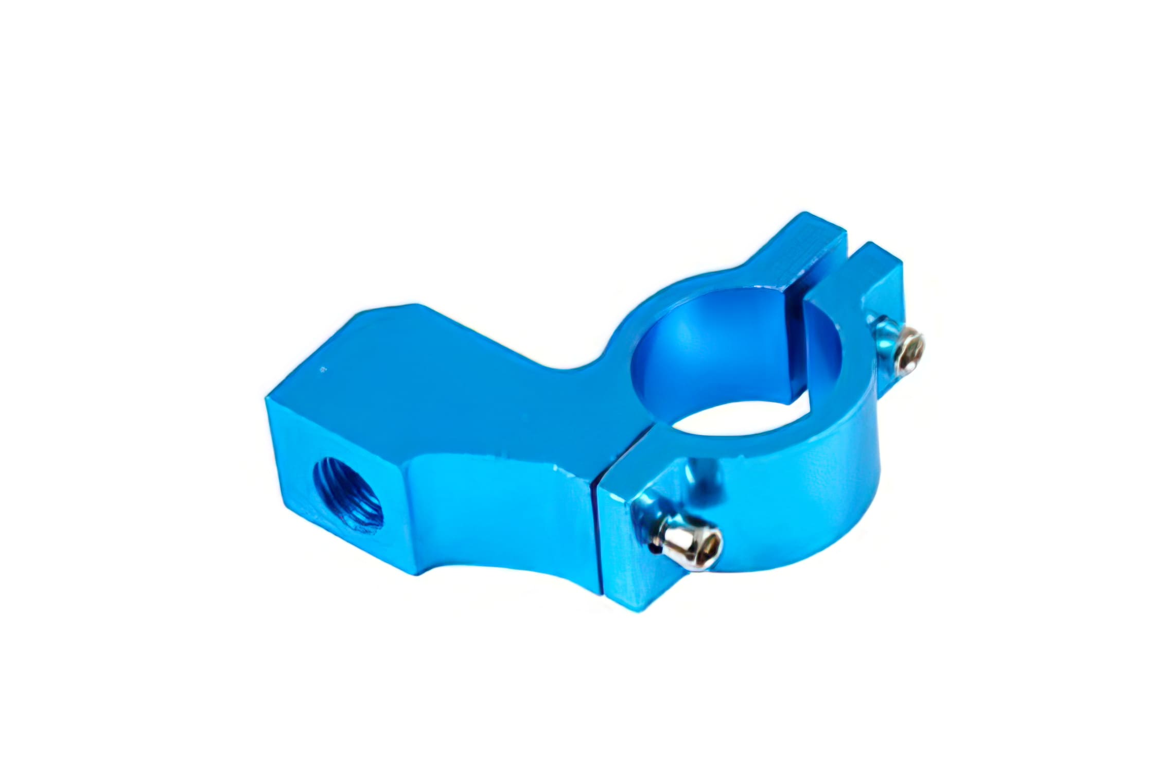 CGN491351 Supporto Specchietto alluminio d.10mm, blu