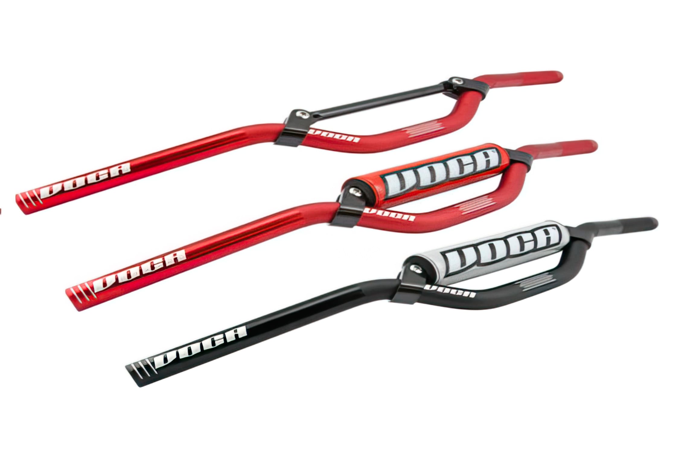 VCR-SD880/RE_SI Voca Scooter Handlebar Red / Grey Foam