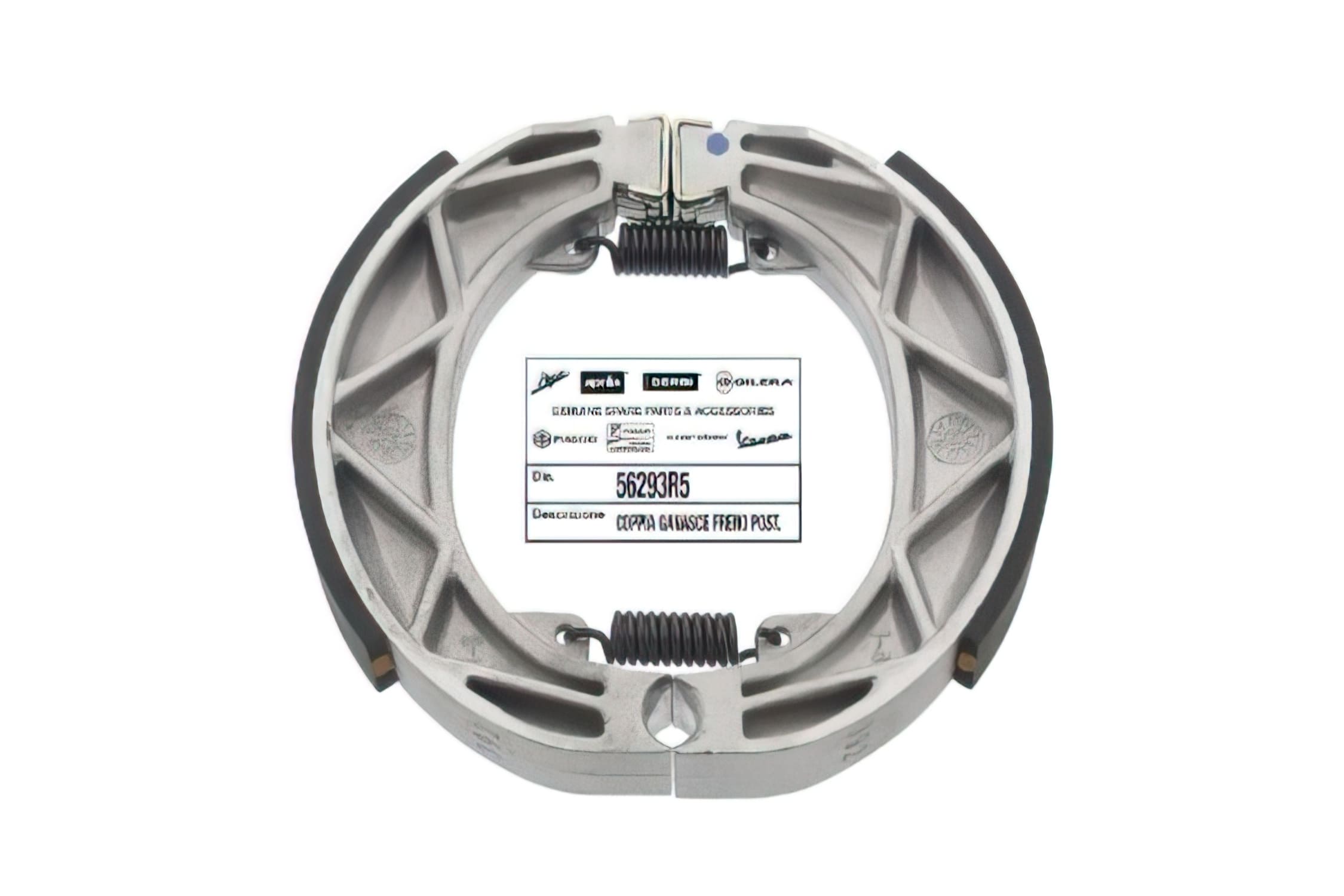 OE-PIA56293R5 Ganasce Freno per Freno Tamburo posteriore - ricambio originale Piaggio Typhoon (dopo il 2010), COD: OE-PIA56293R5