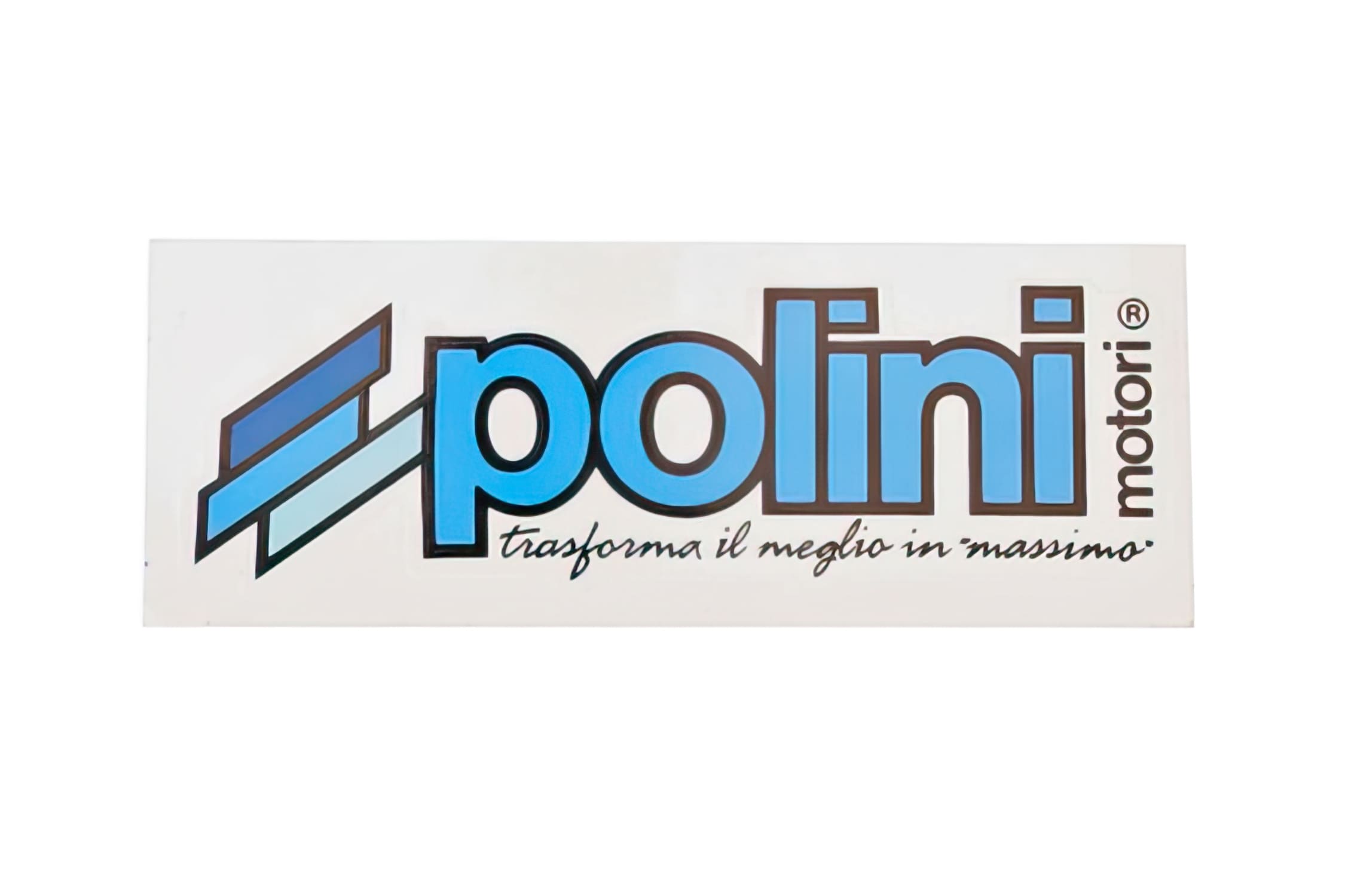 P097.0032 Adesivo Polini , Logo, 23 x 8 cm, COD: P097.0032