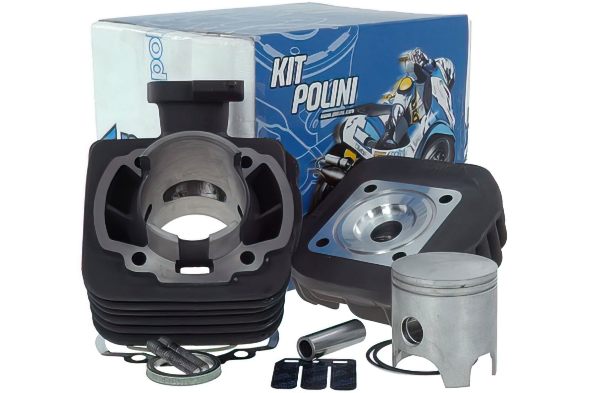 P142.0147/R Gruppo Termico Polini CORSA 70cc, Peugeot AC (Filettatura corta), COD: P142.0147/R