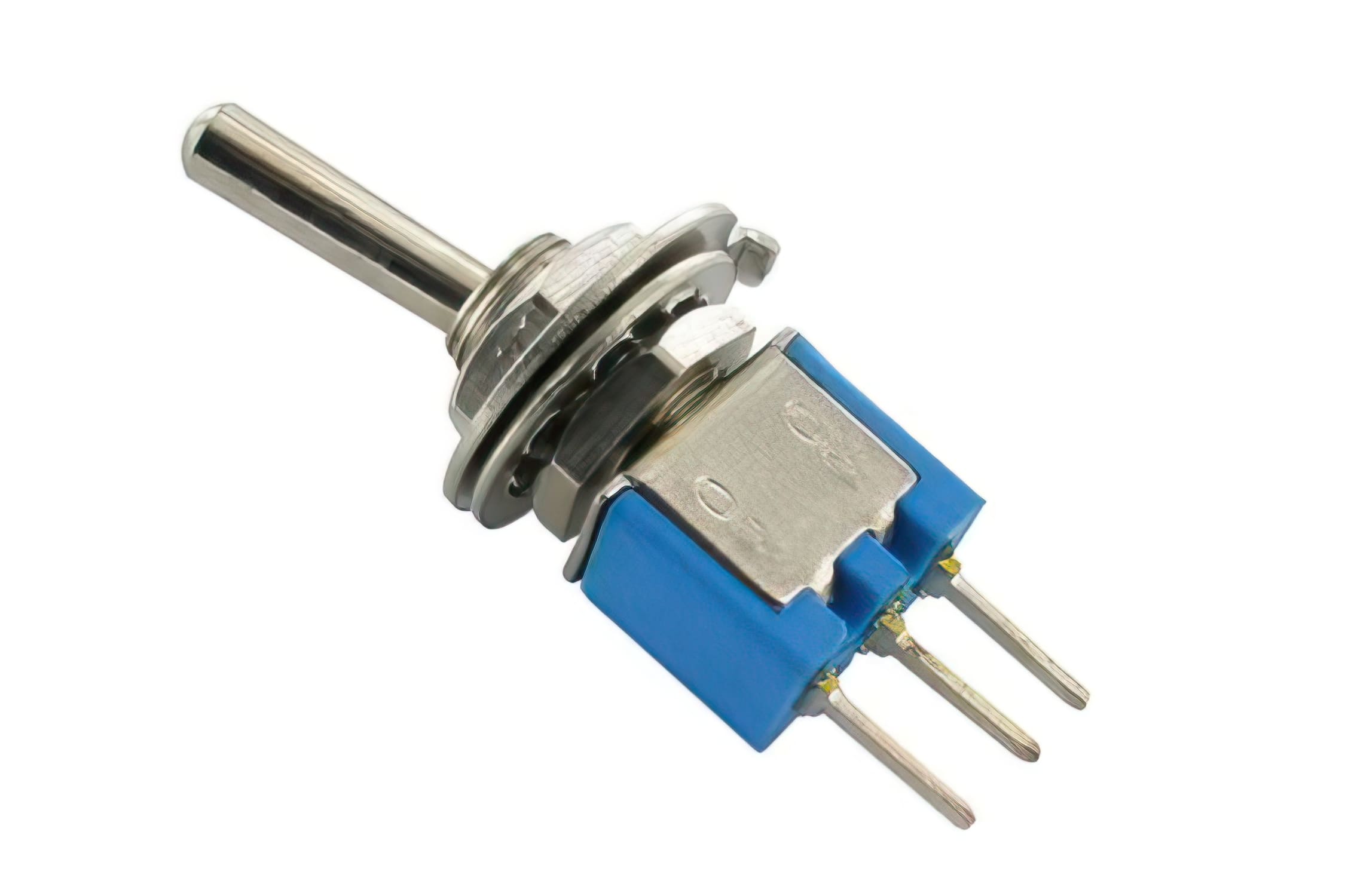 MF01.110 Interruttore 3-poli / 12V 3A, incl. Dado di fissaggio, COD: MF01.110