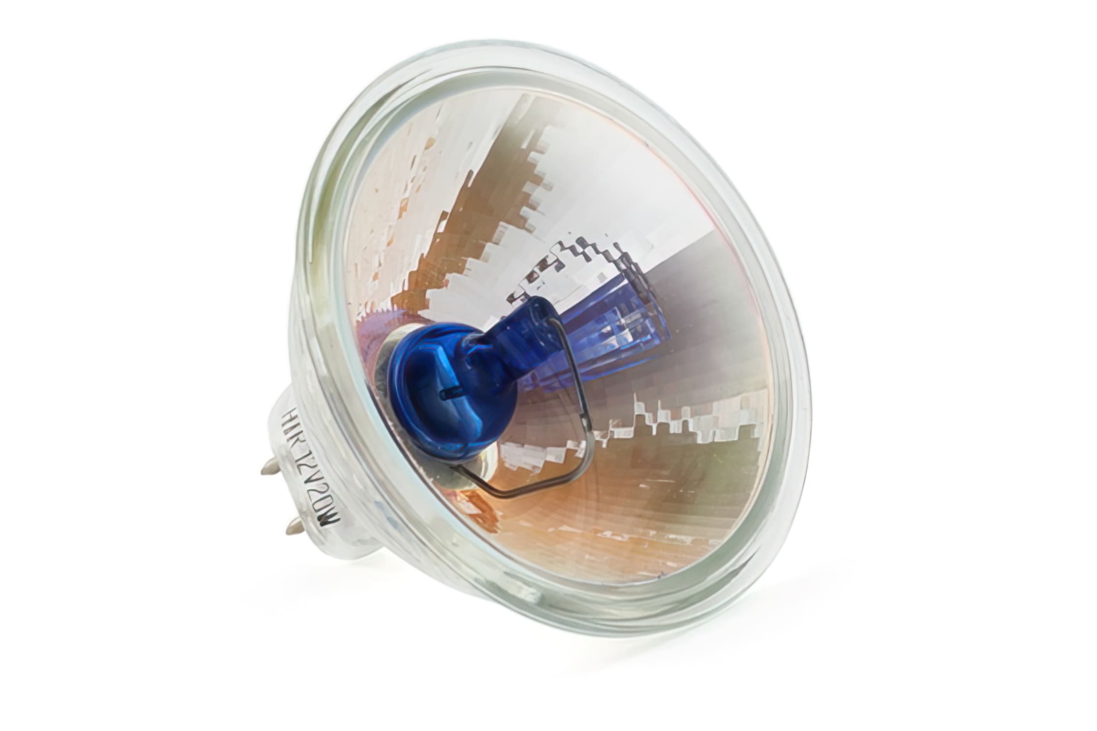 SAN-MR1612V20W Blue Halogen Headlight Bulb MR16/G030 12V / 20W blue