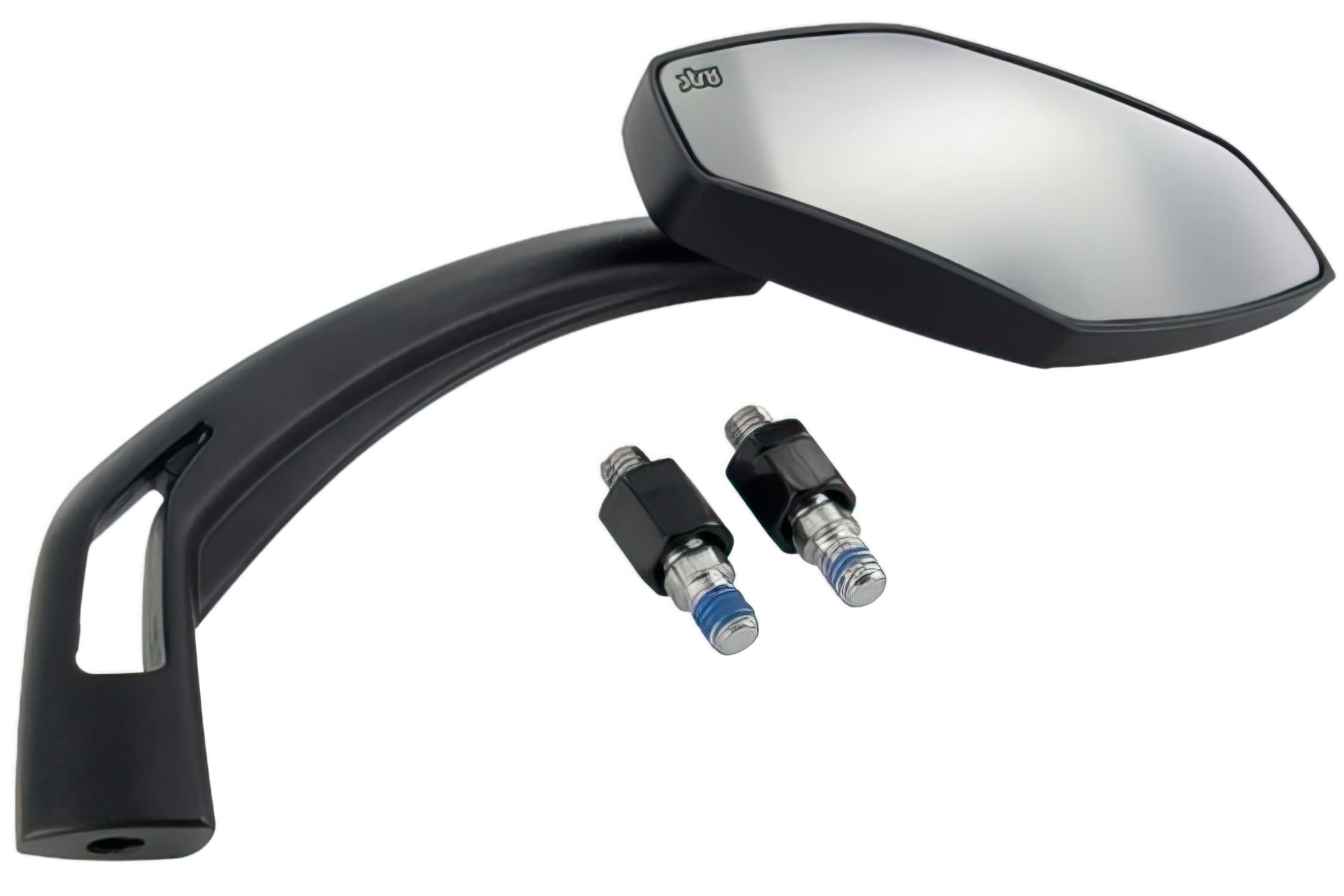 STR-255.15/BK Specchietto STR8 CNC Style II, destra, nero, COD: STR-255.15/BK