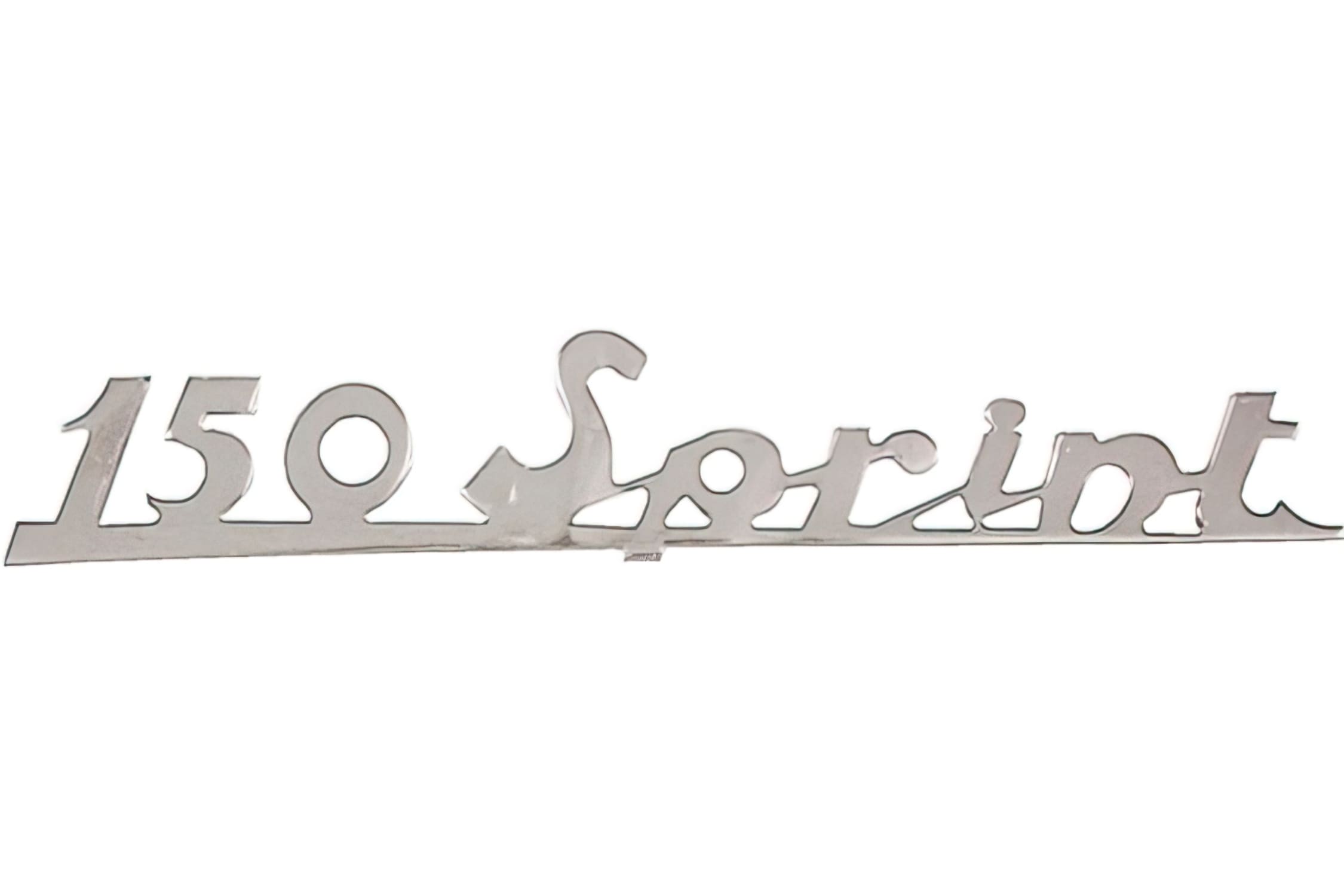 R142720270 Targhetta Vespa Sprint 150cc cromato