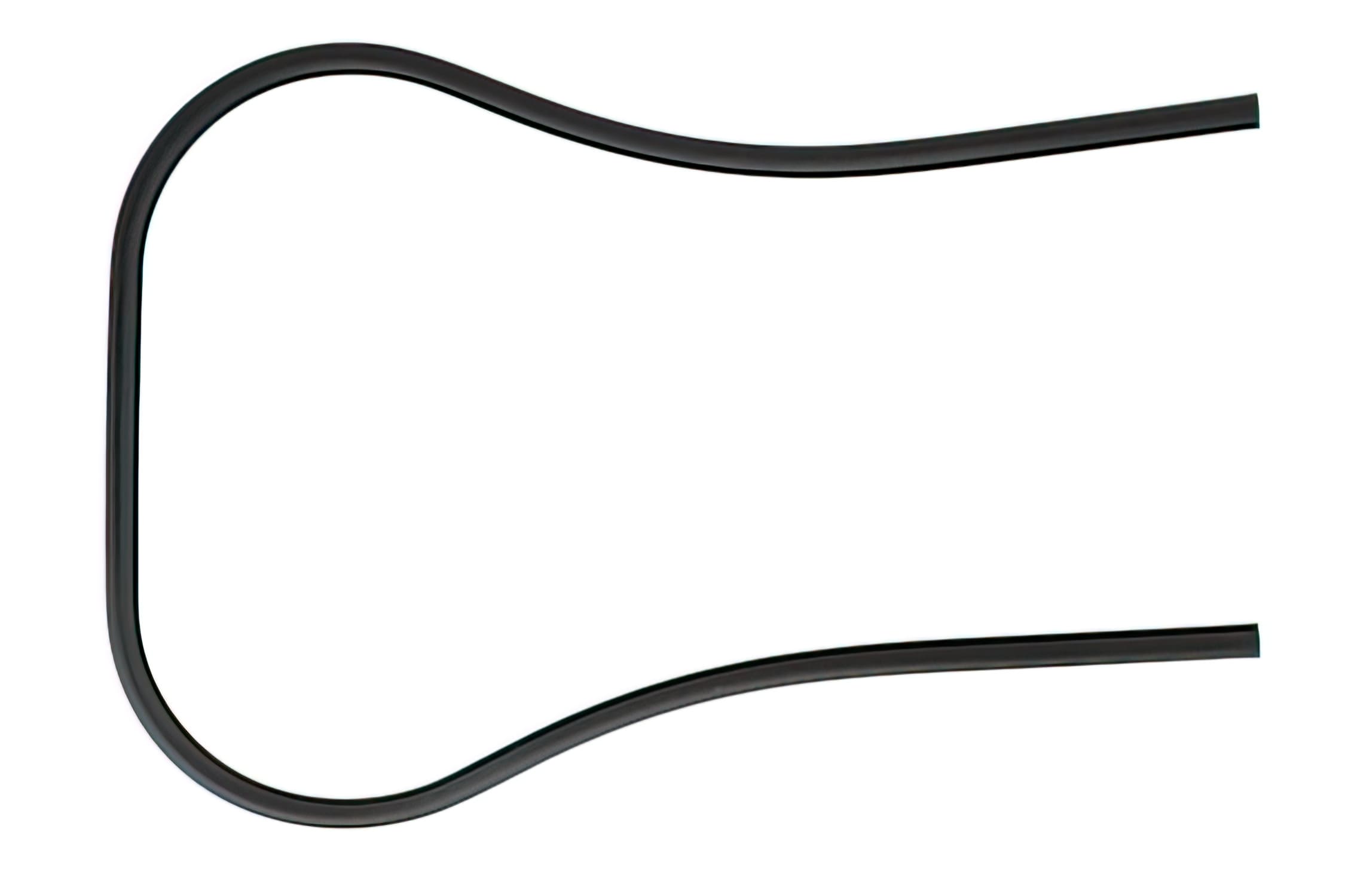R142640170 Profilo in Gomma per Cofano 3m RMS Vespa GS 125 - 150cc, COD: R142640170