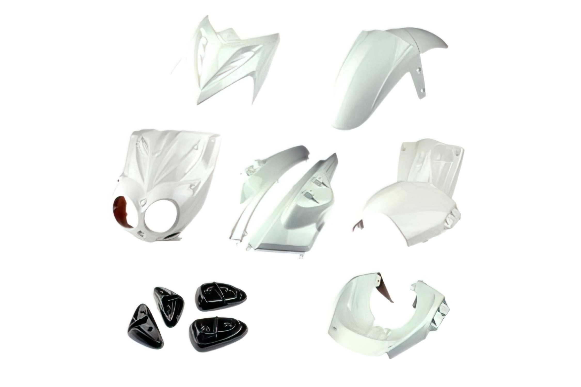 CGN476316 11-piece fairing kit white Yamaha Slider after 2005