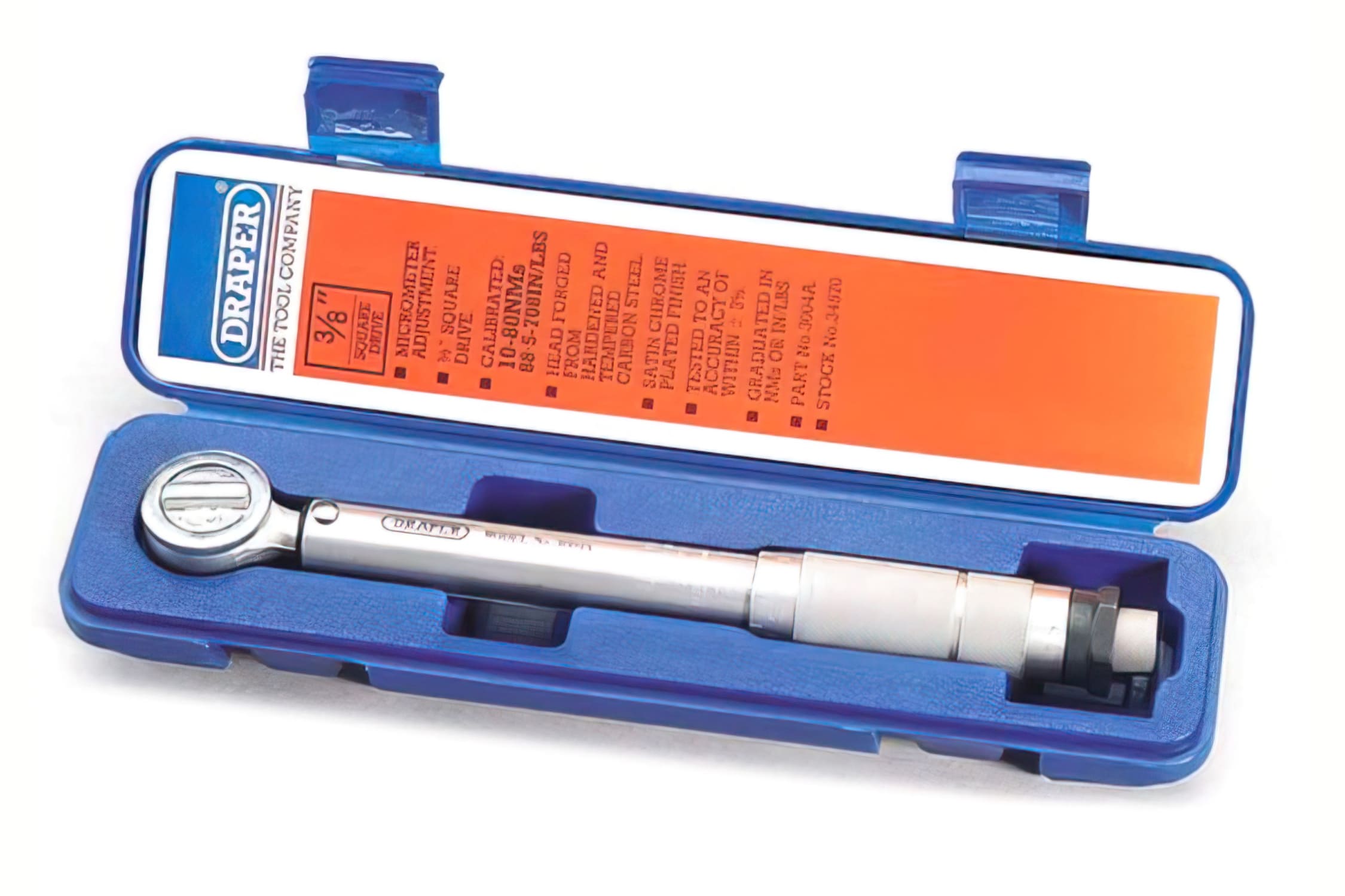 DT-8934570 Chiave Dinamometrica Draper Tools 3/8 10-80Nm