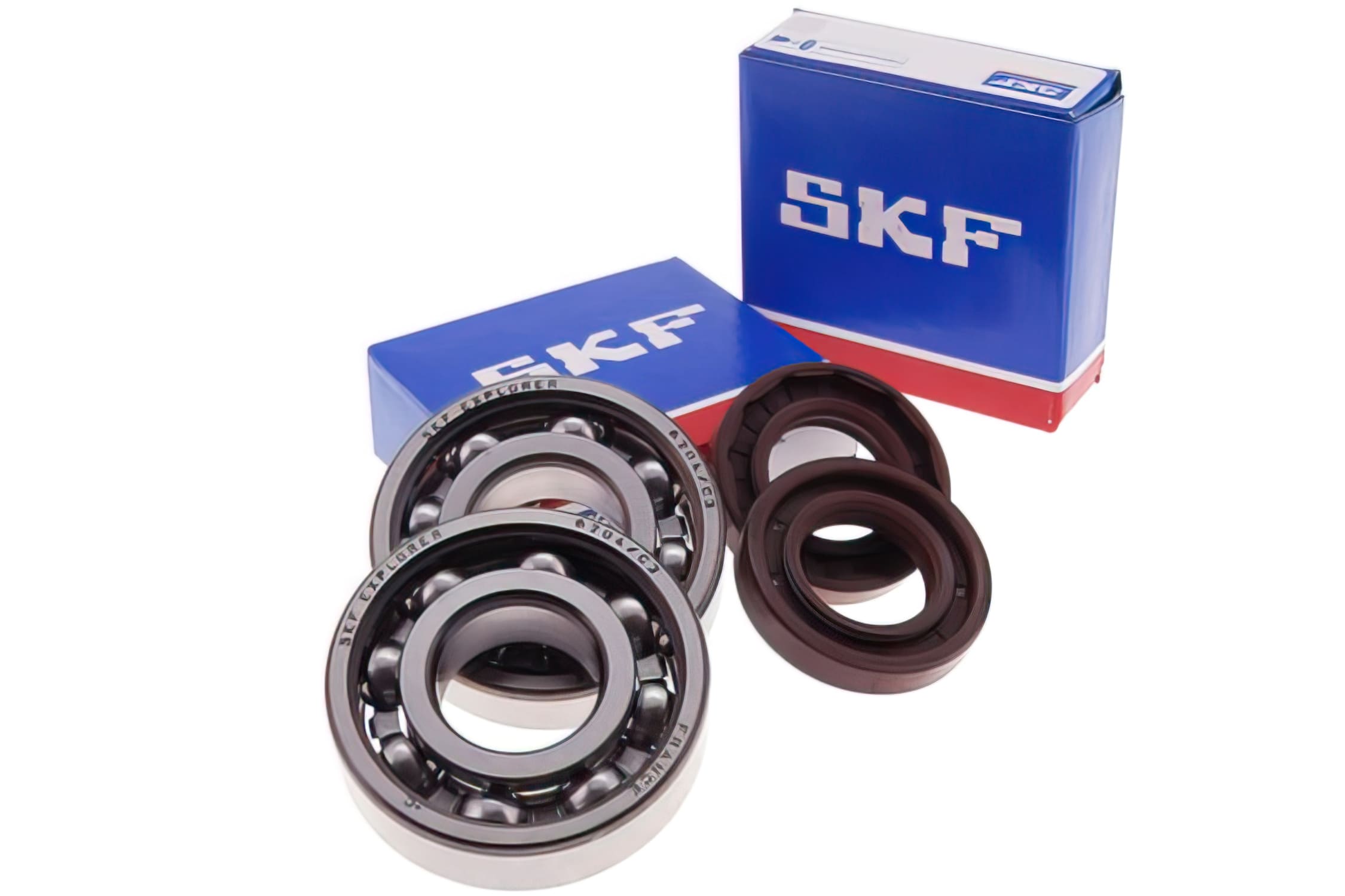 MF33.12502 Set Cuscinetti Albero Motore Derbi EBE / EBS, incl. Paraolio, COD: MF33.12502