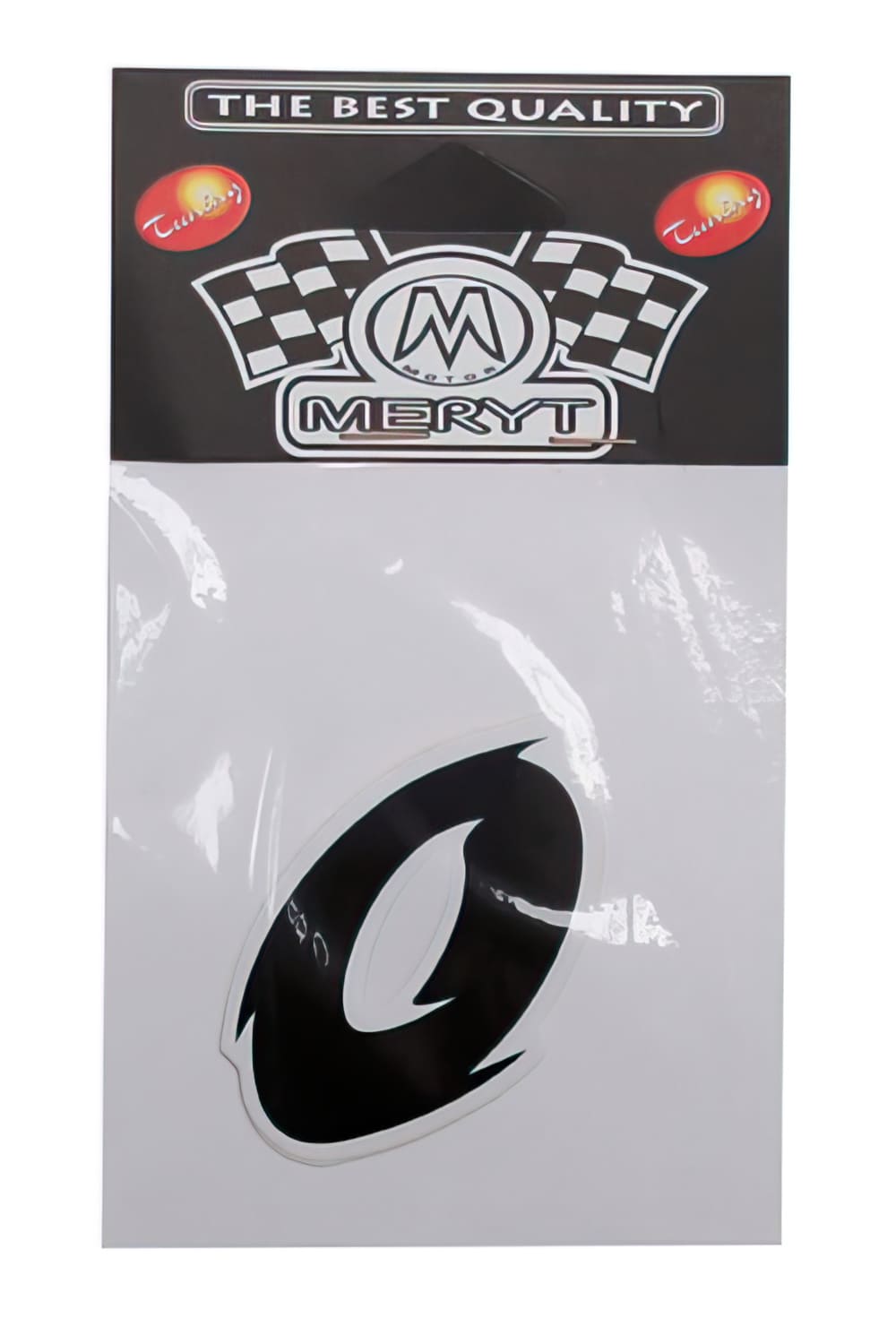 STICK-1268 Adesivo Nummer 0 nero (h. 5,5 cm), COD: STICK-1268