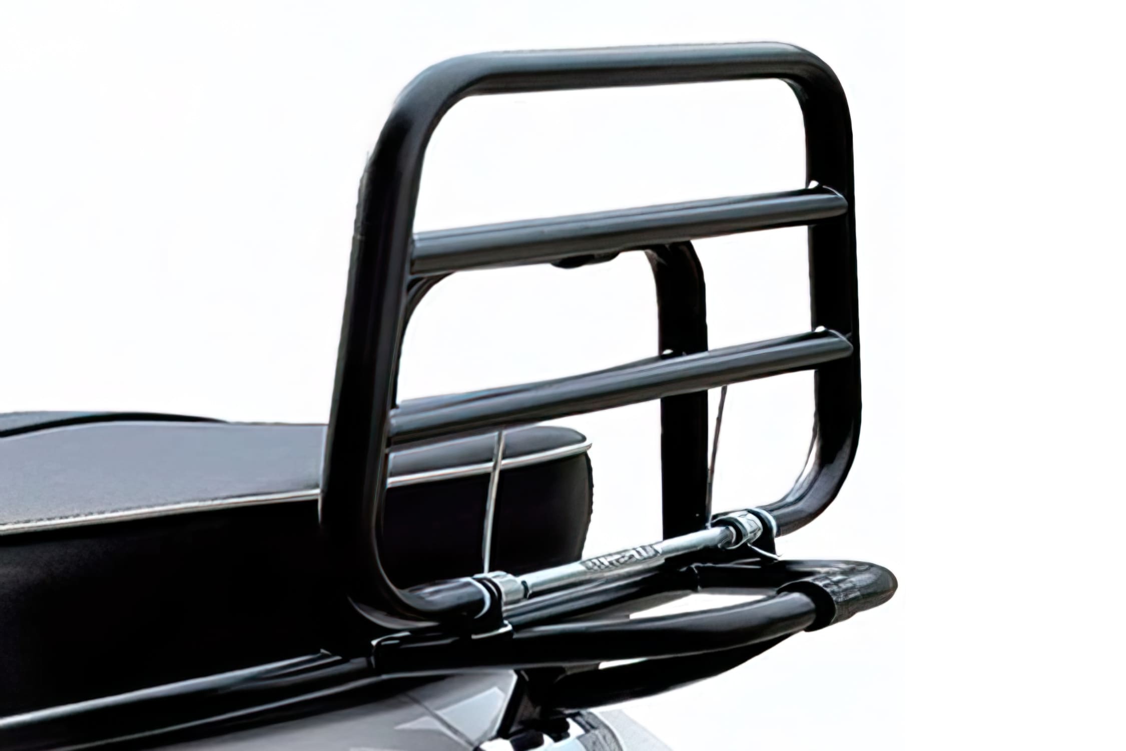 OE-PIA675659 Portabagagli posteriore Piaggio Vespa LX / LXV 50 - 150cc, nero opaco
