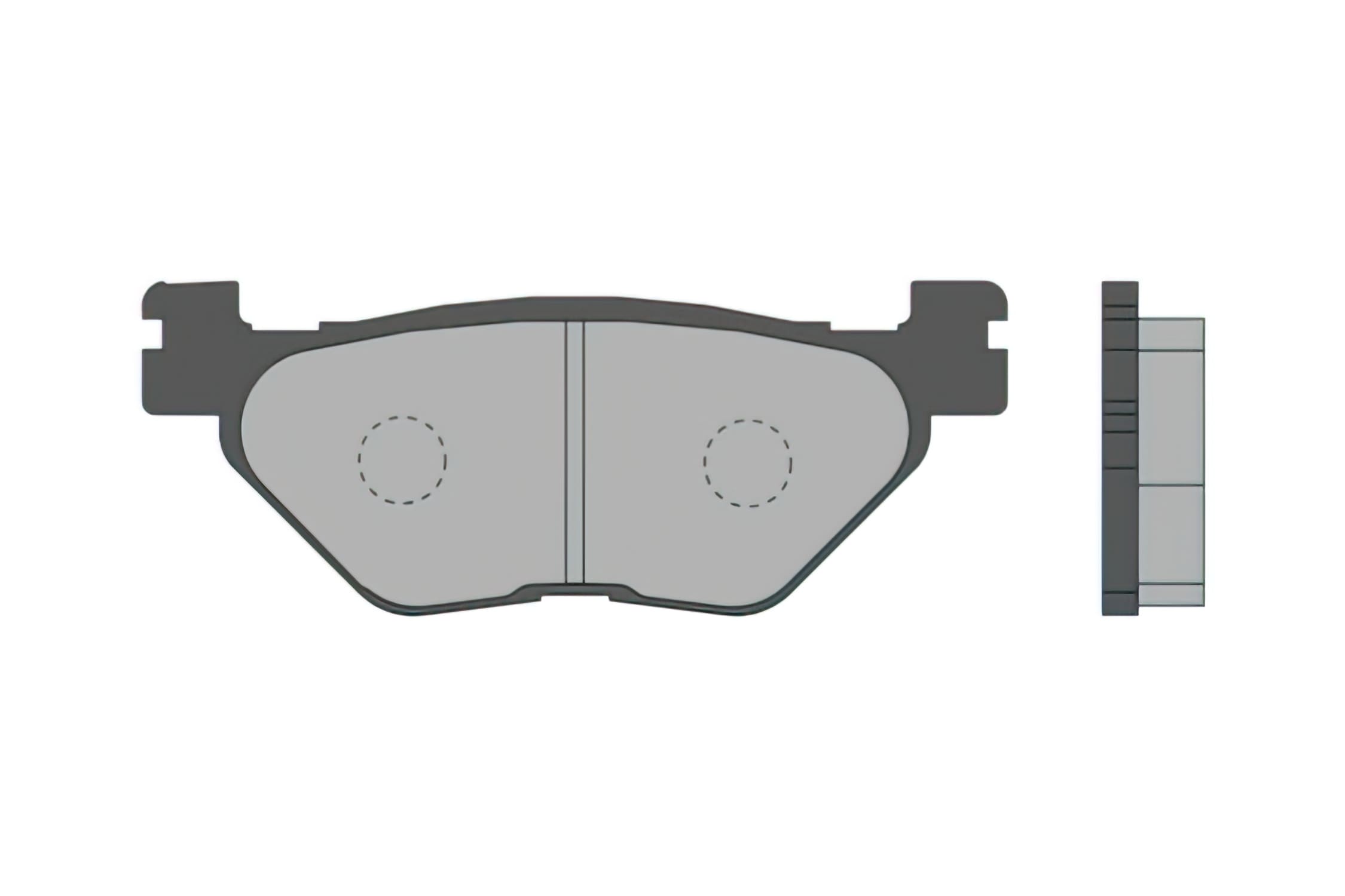 M6215030BB Malossi Sport Brake Pads Yamaha Tmax