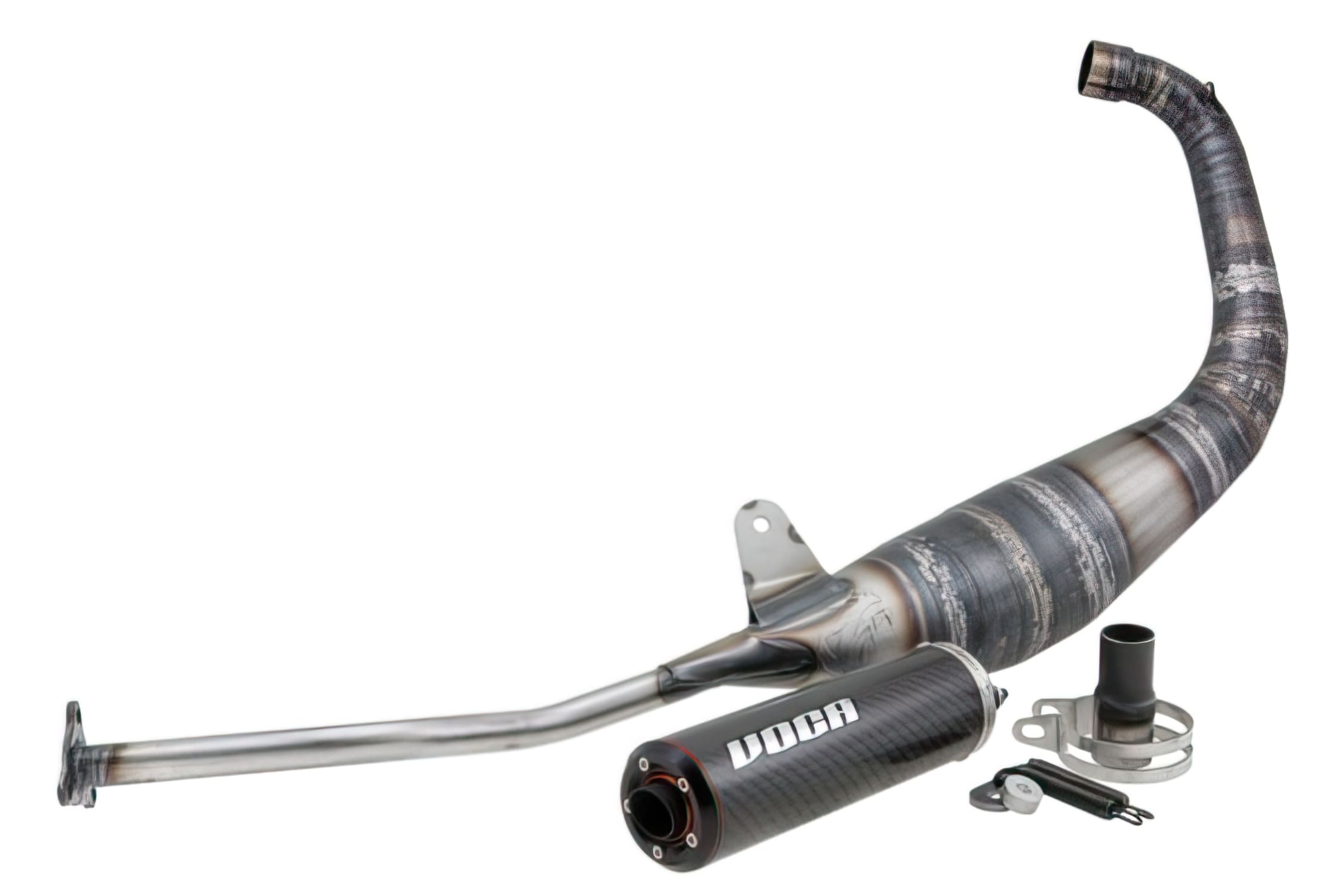 VCR-RD30188.05 Marmitta Voca, Look carbonio, 70-80cc, Yamaha TZR / X-Power dopo '03