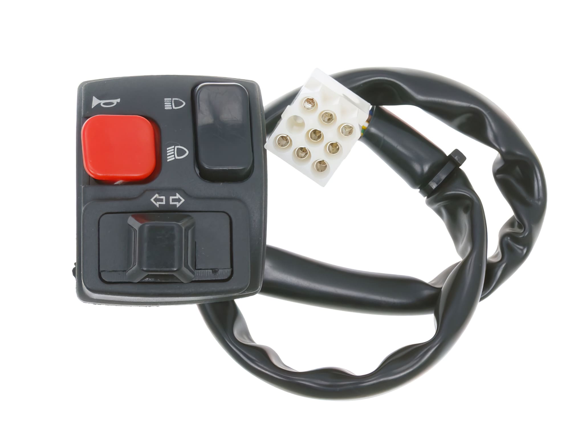 34414 Left light switch Arrows / High beam / low beam / horn MH RYZ Eco / YR11 / MH10