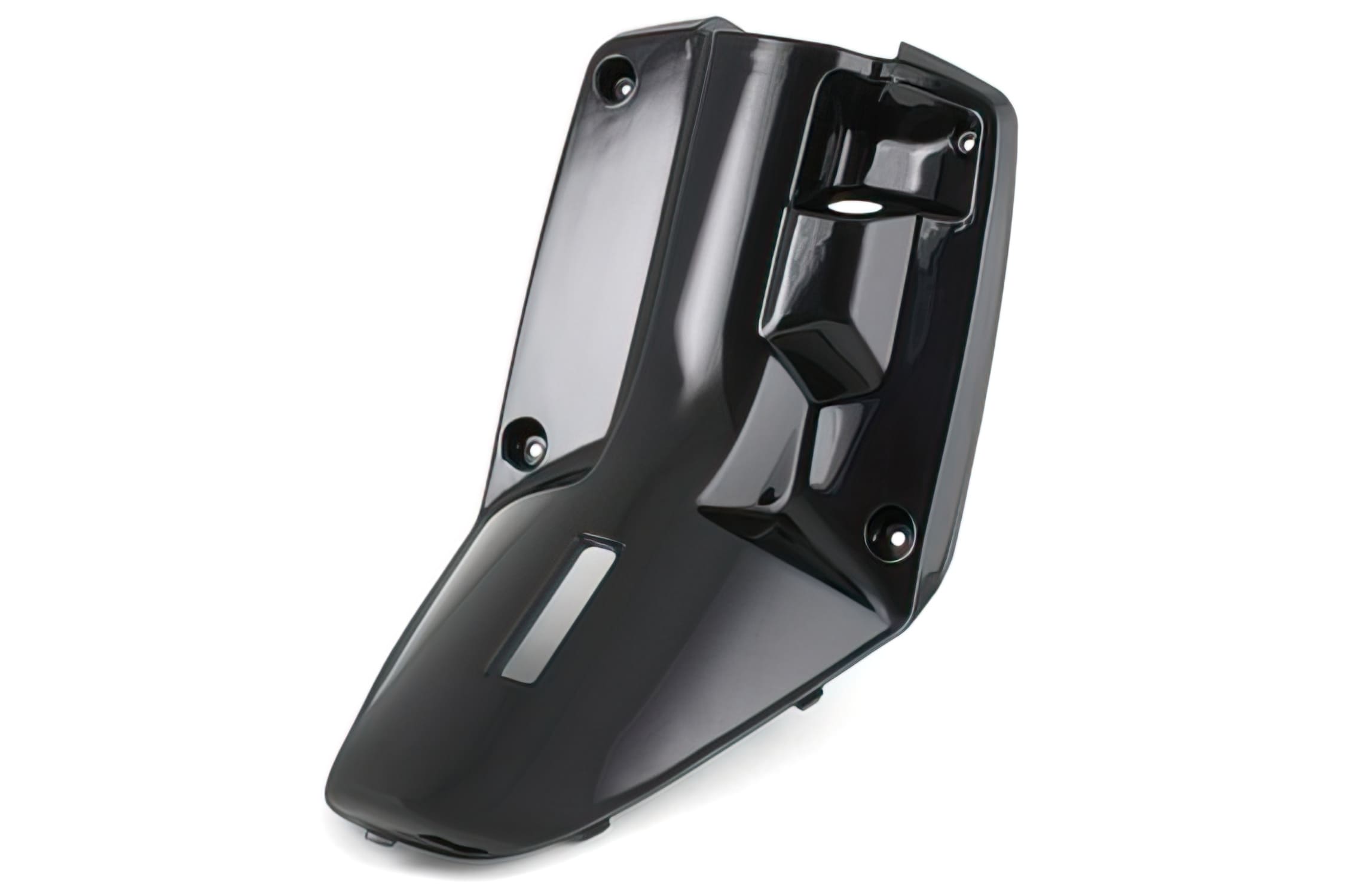 A365998 MBK Booster/Yamaha BW's leg guard, black unpainted