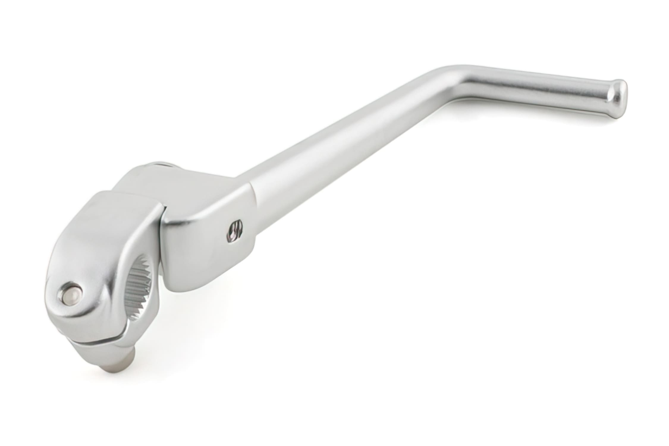 STR-020.98/GY Kickstarter STR8 matt aluminium Derbi