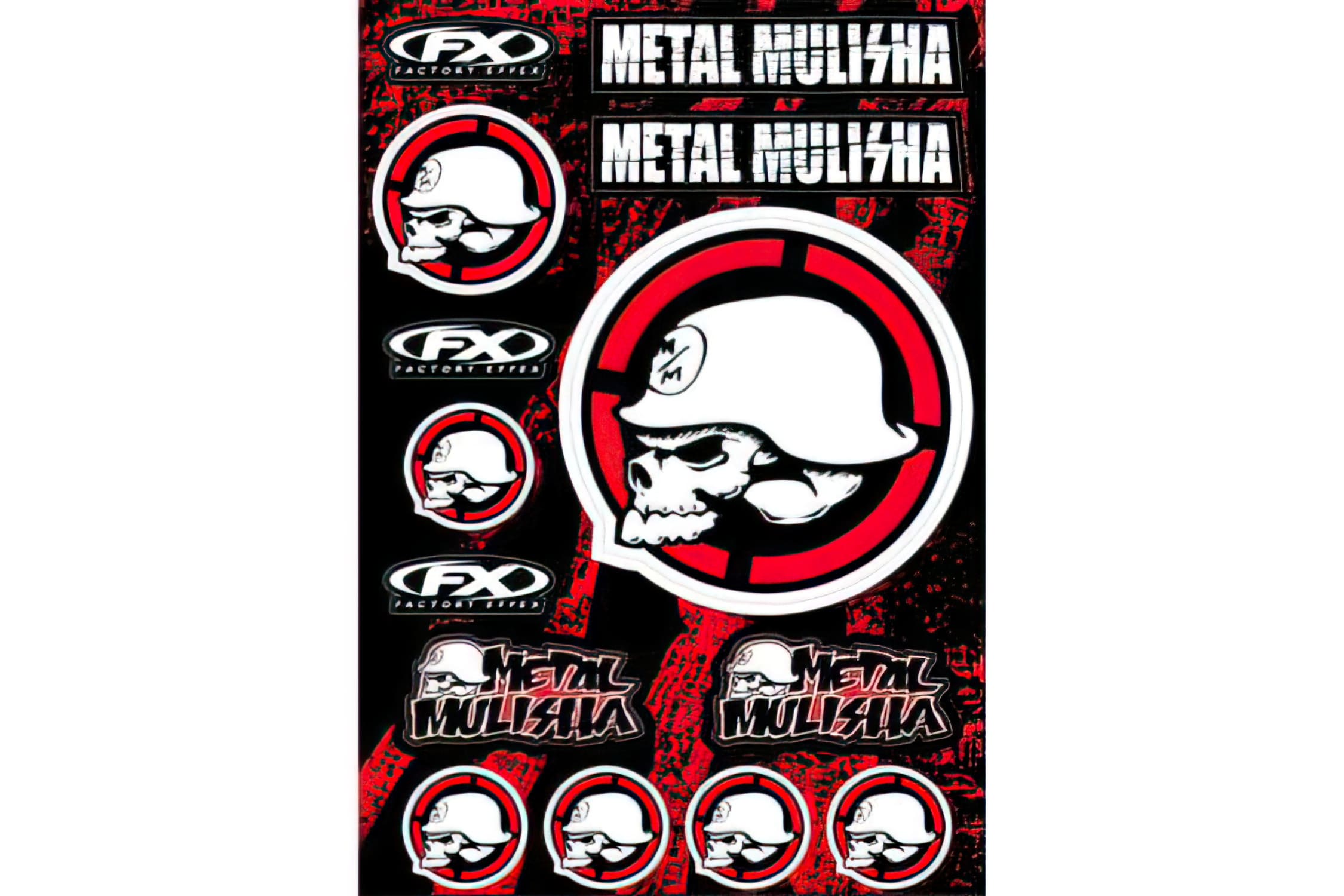 FX16680520 Kit Adesivi Metal Mulisha