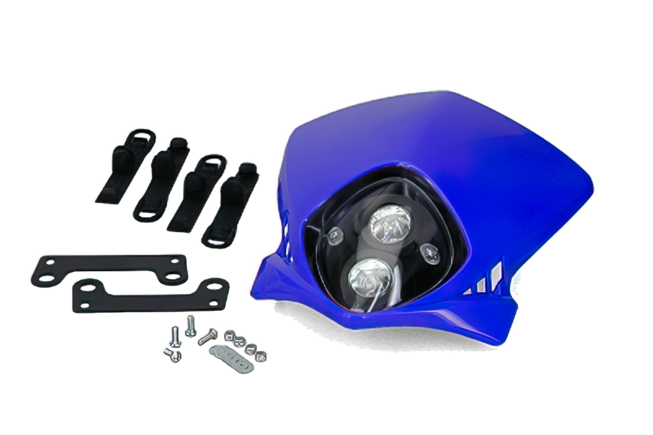 CM77448127 Mascherina Doppiofaro Enduro Duke blu (Moto con cambio)