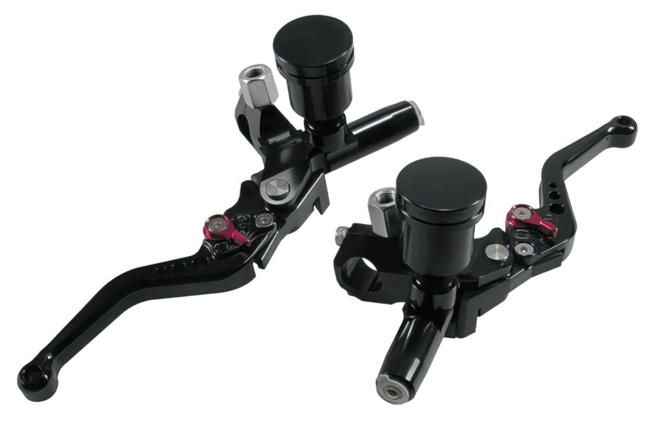 L-MTKT0981 Brake / Clutch Pump Set with Lever (x2) MTKT CNC Universal Black