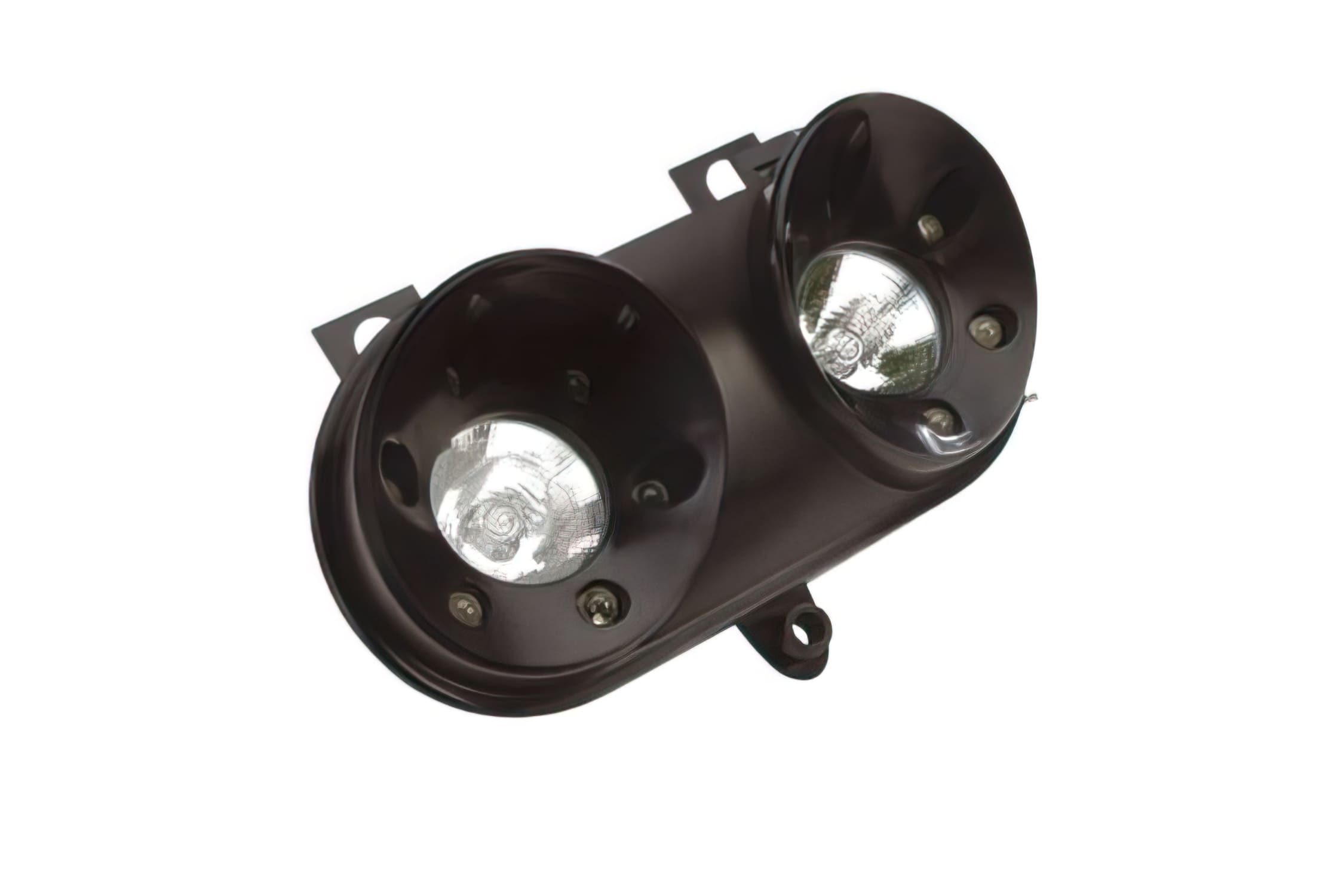 CGN451328 Mascherina Doppiofaro Tun’R, Booster Next nero /LED blu